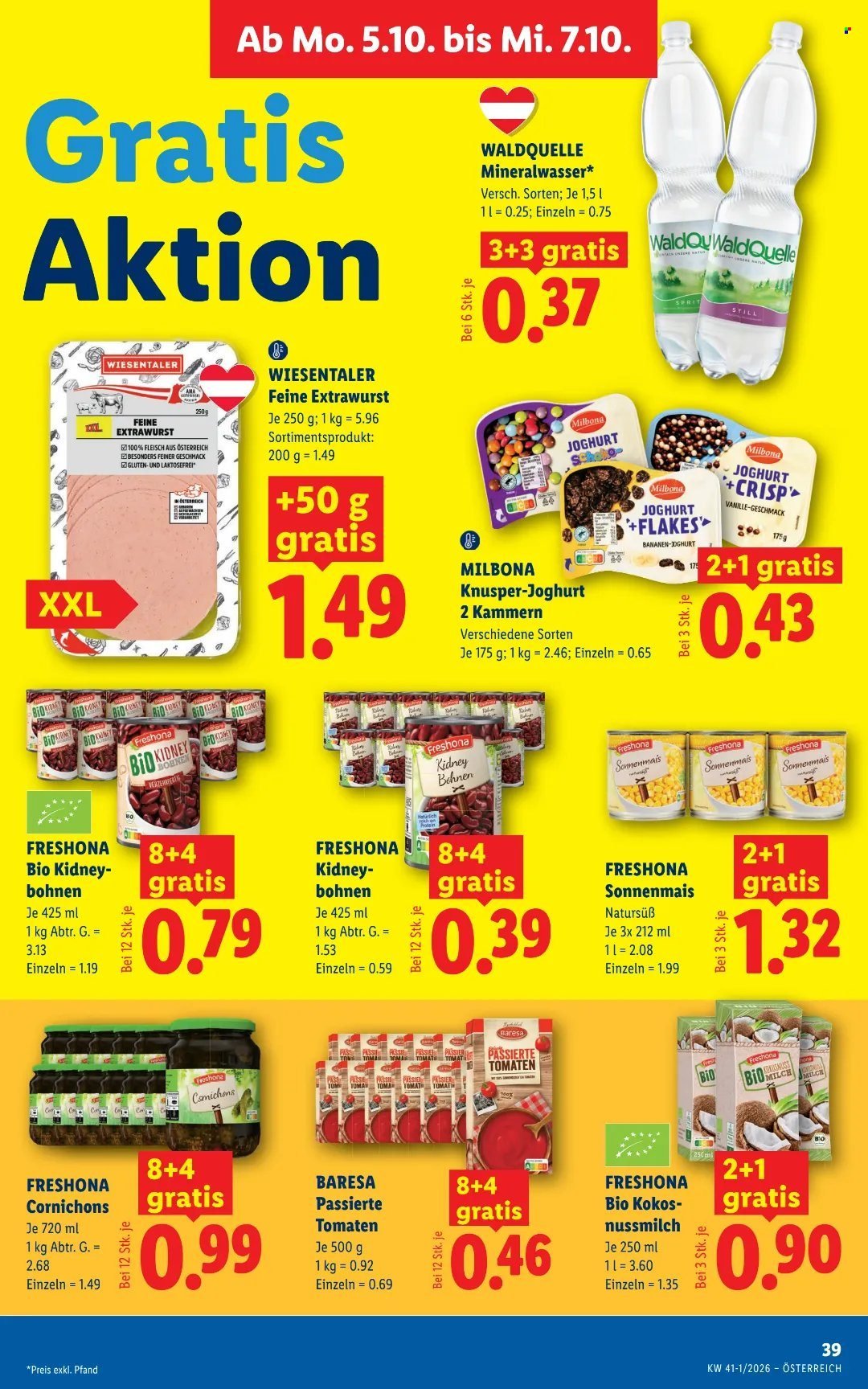 LIDL Flugblatt - Ab Donnerstag, 1.10.2026
