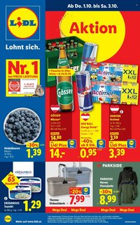 LIDL Flugblatt - Ab Donnerstag, 1.10.2026