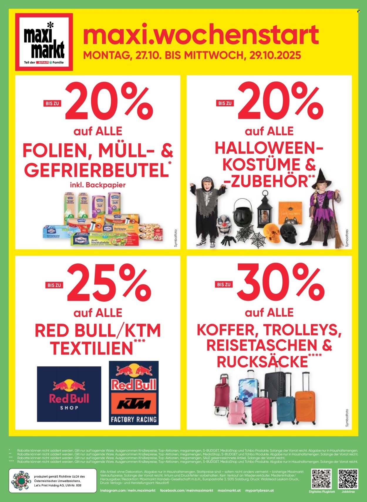 MAXIMARKT Flugblatt - Ab Donnerstag, 23.10.2025 (2025-10-23 - 2025-10-29)