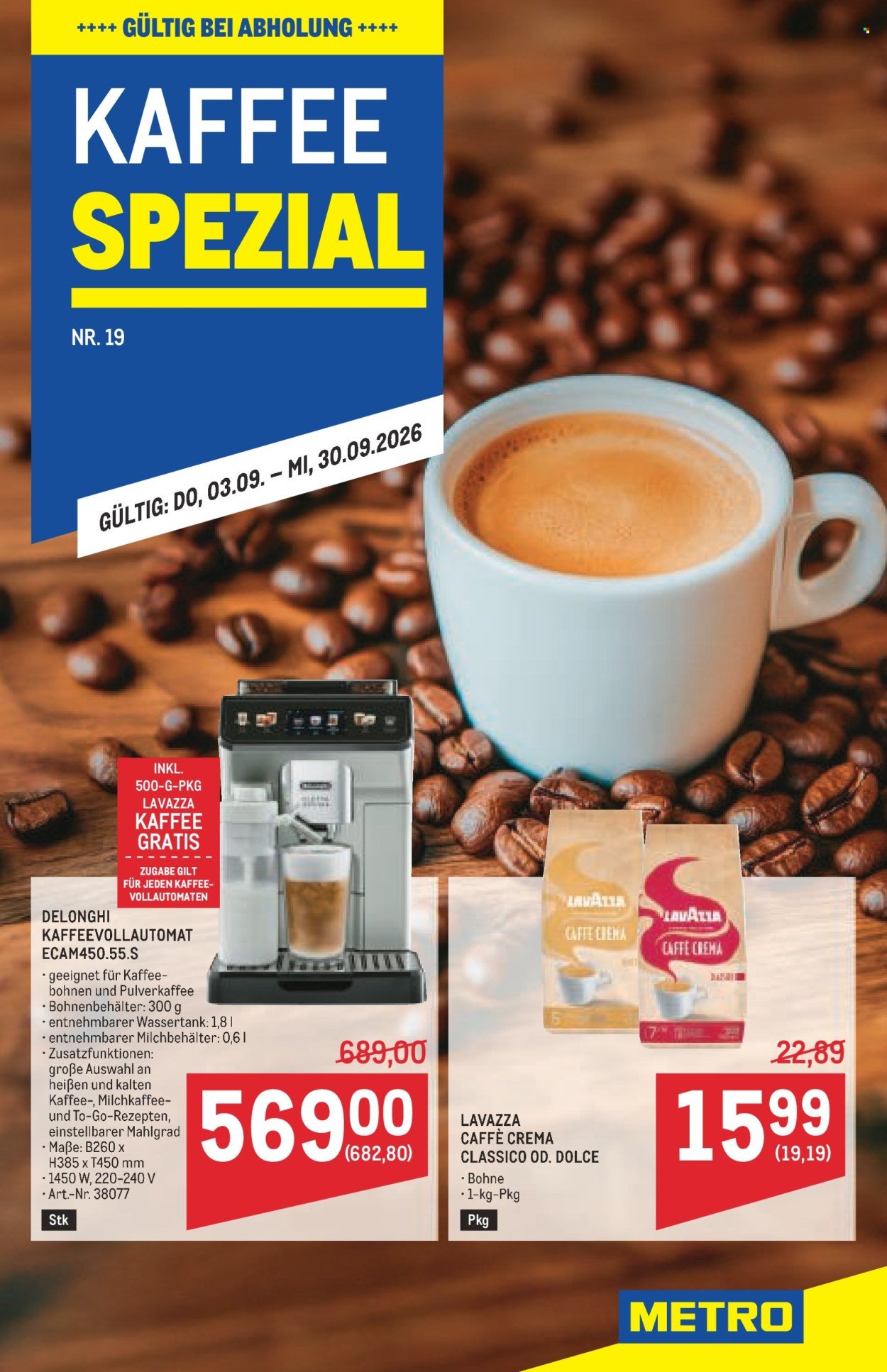 METRO Flugblatt - Kaffee Spezial