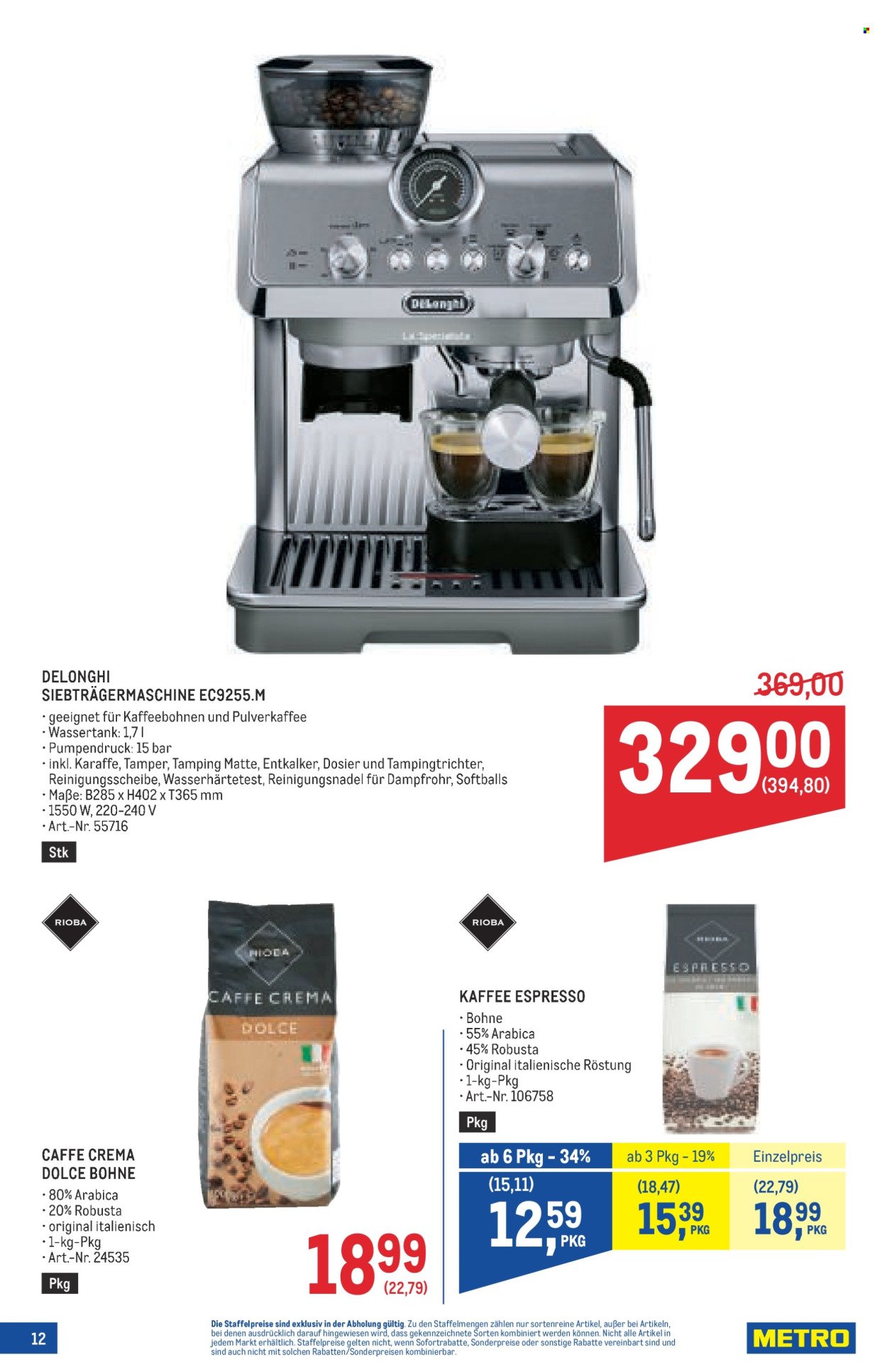 METRO Flugblatt - Kaffee Spezial