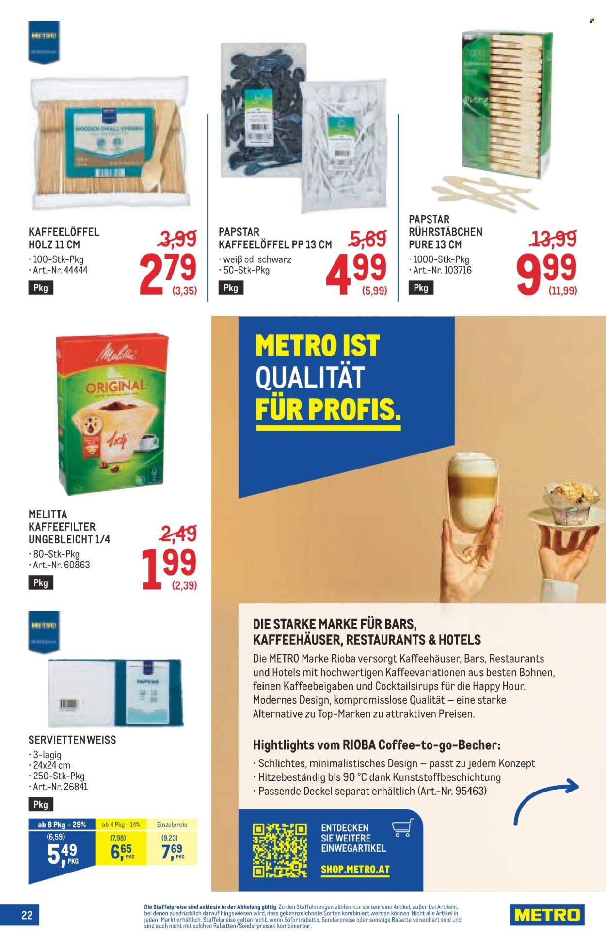 METRO Flugblatt - Kaffee Spezial