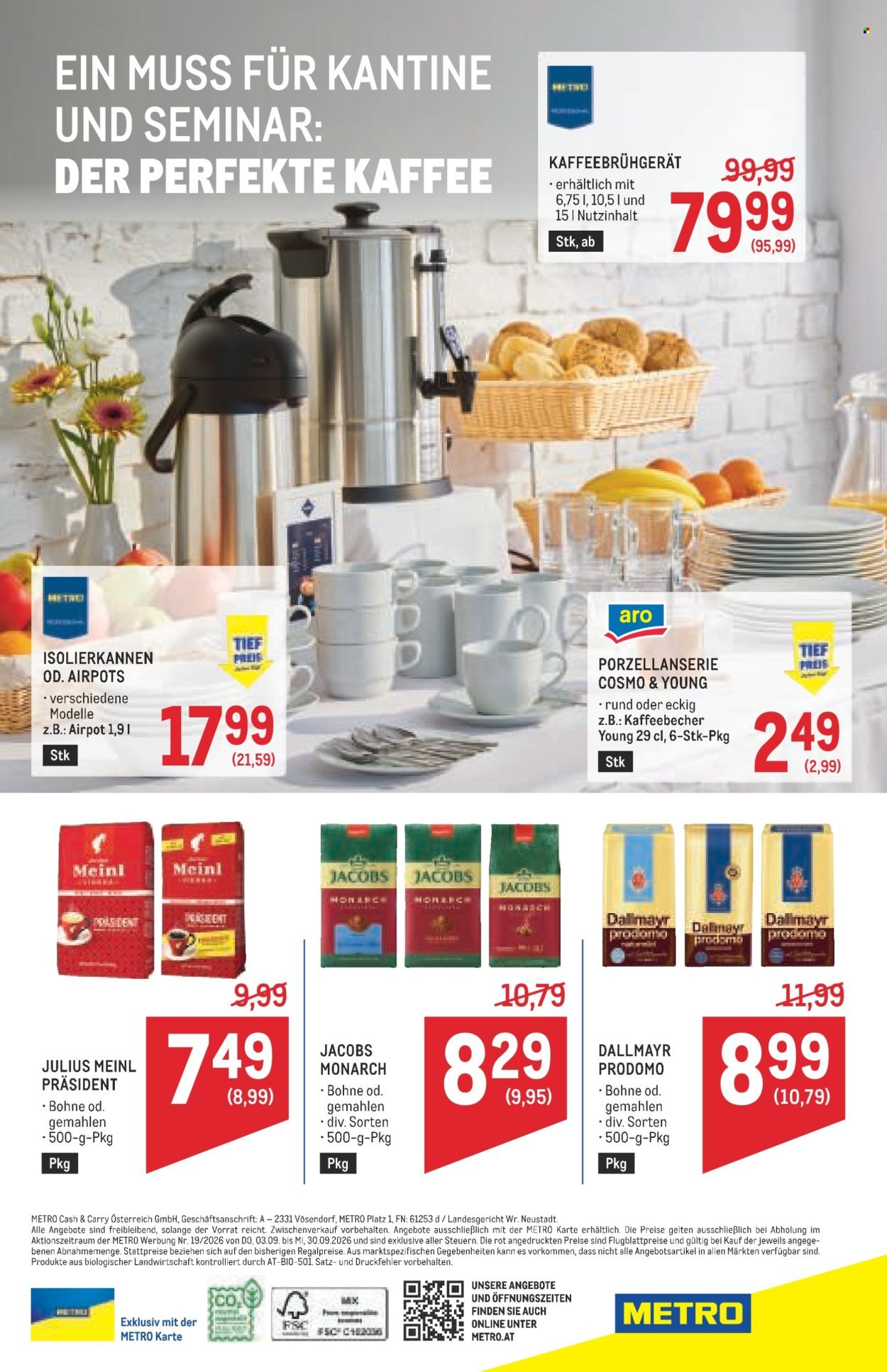 METRO Flugblatt - Kaffee Spezial