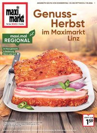 MAXIMARKT Flugblatt - Ab Donnerstag, 1.10.2026