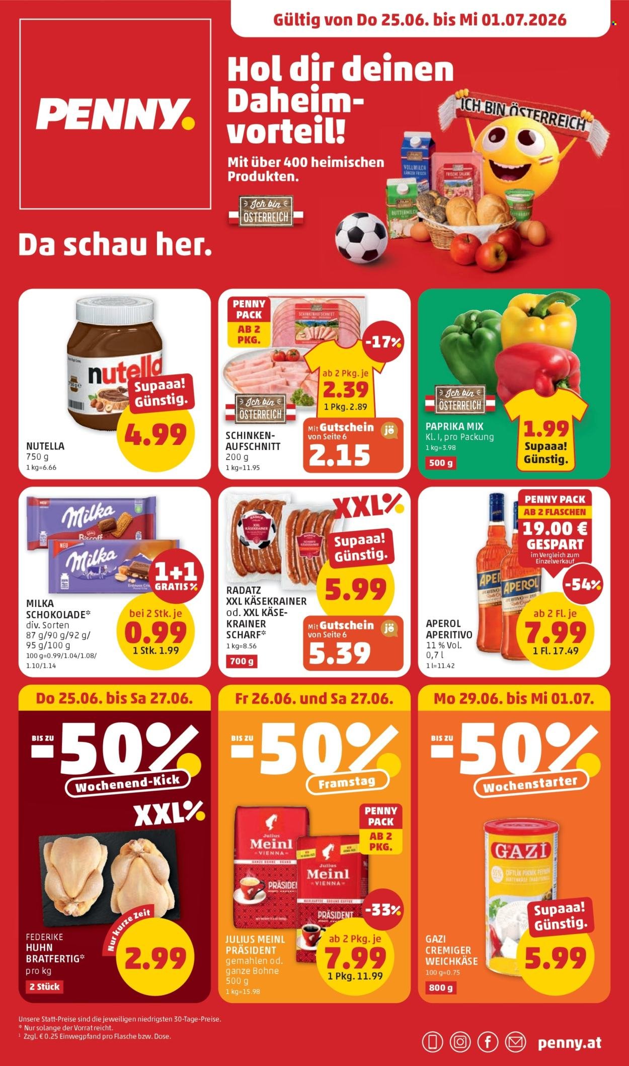PENNY Flugblatt - Ab Donnerstag, 25.6.2026