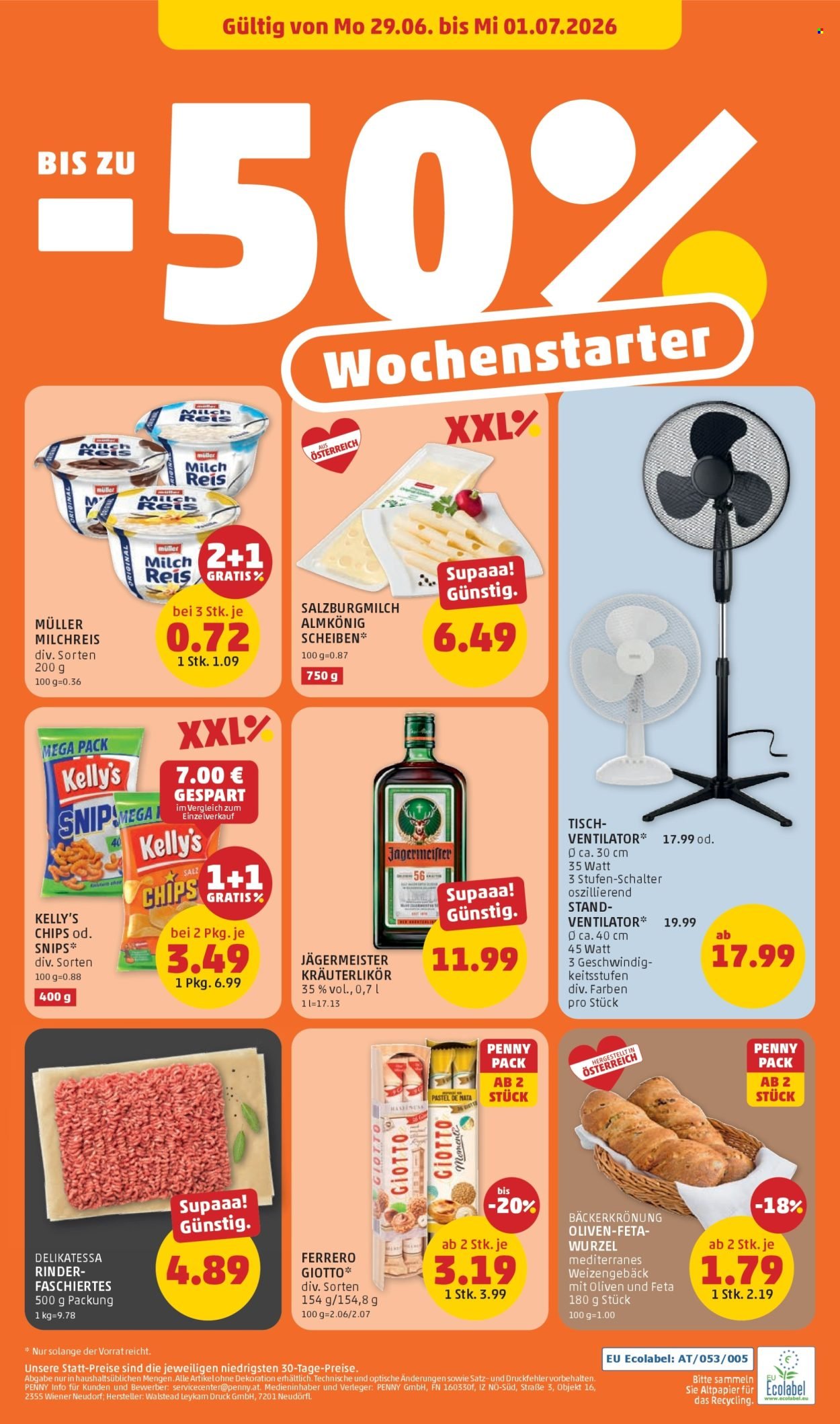 PENNY Flugblatt - Ab Donnerstag, 25.6.2026
