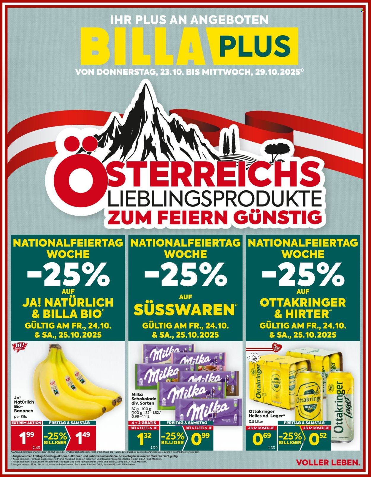 BILLA PLUS Flugblatt - Ab Donnerstag, 23.10.2025 (2025-10-23 - 2025-10-29)