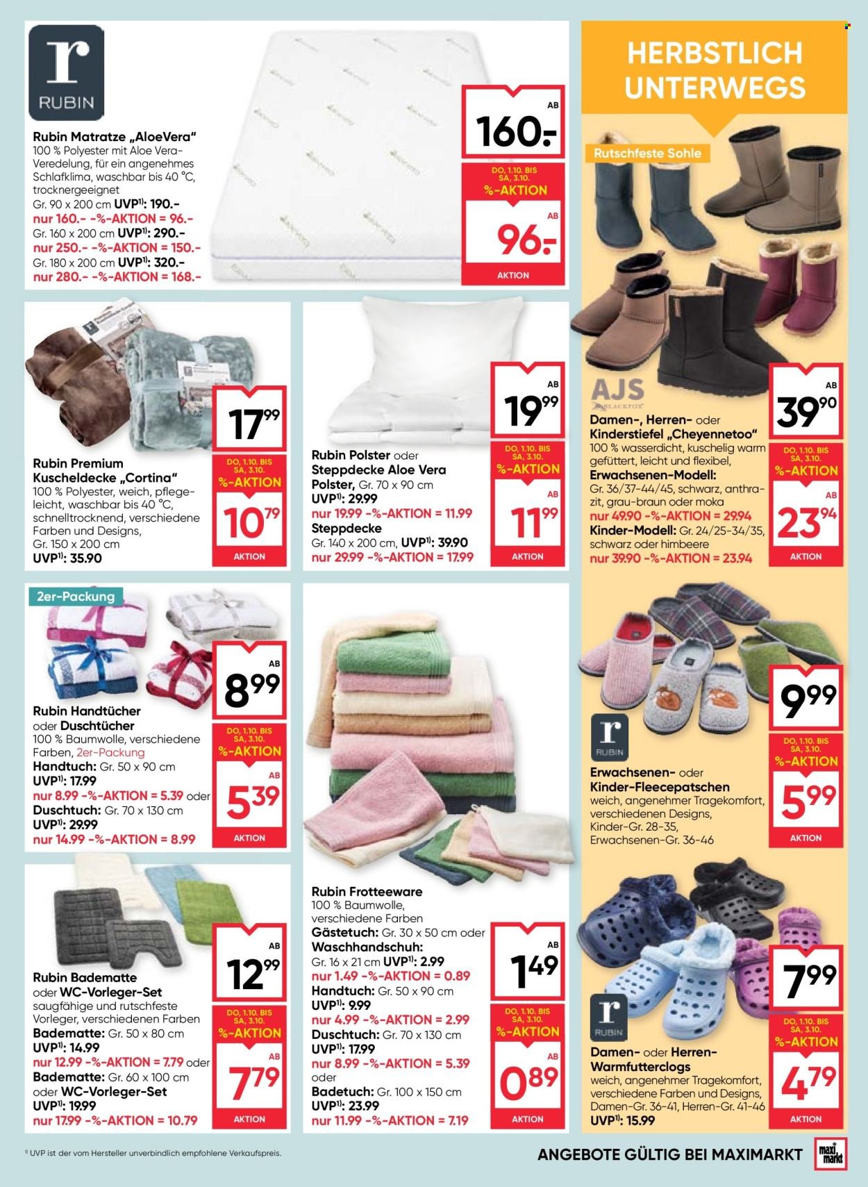 MAXIMARKT Flugblatt - Ab Donnerstag, 1.10.2026