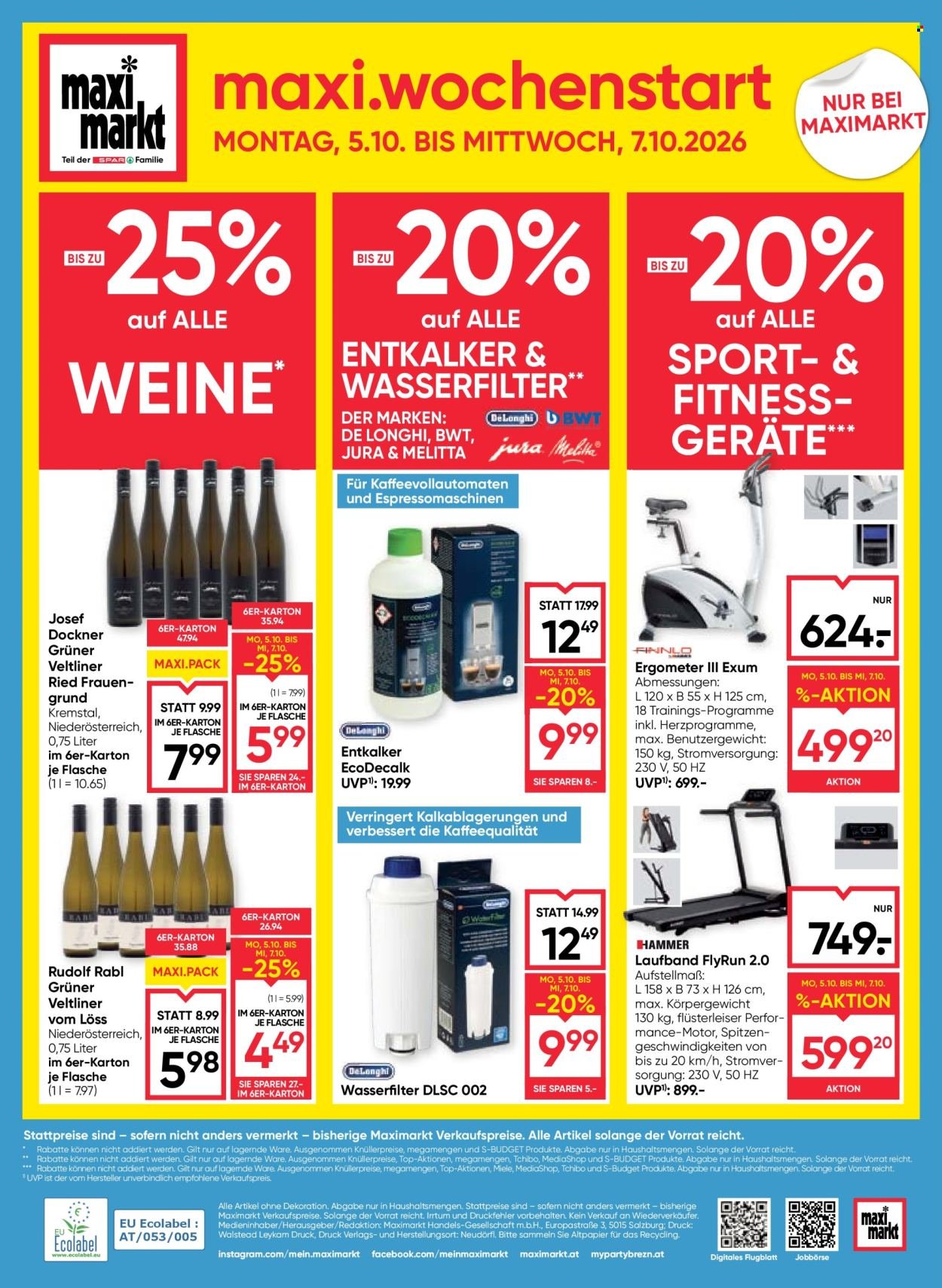 MAXIMARKT Flugblatt - Ab Donnerstag, 1.10.2026