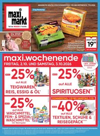 MAXIMARKT Flugblatt - Ab Donnerstag, 1.10.2026