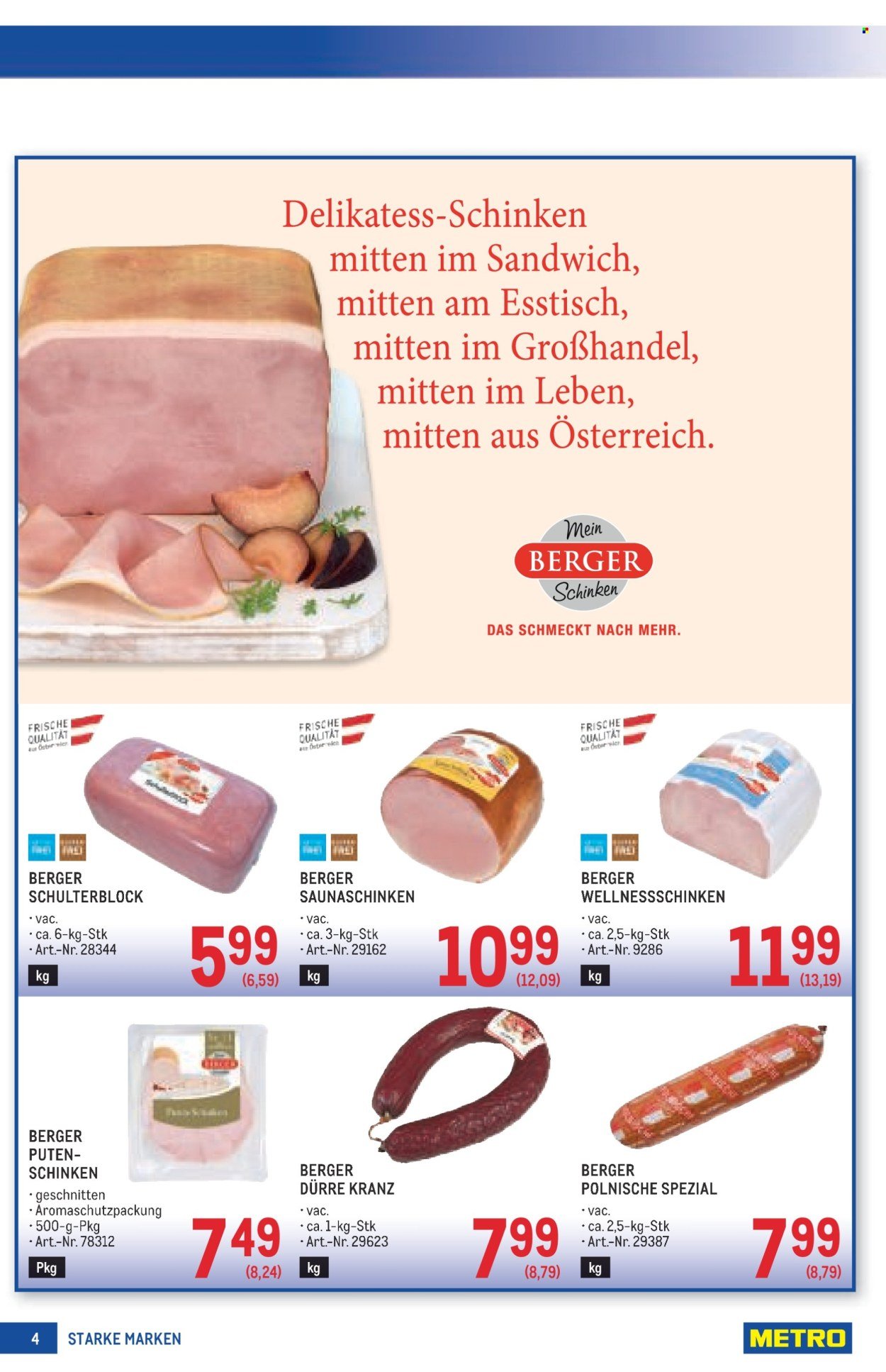 METRO Flugblatt - Starke Marken