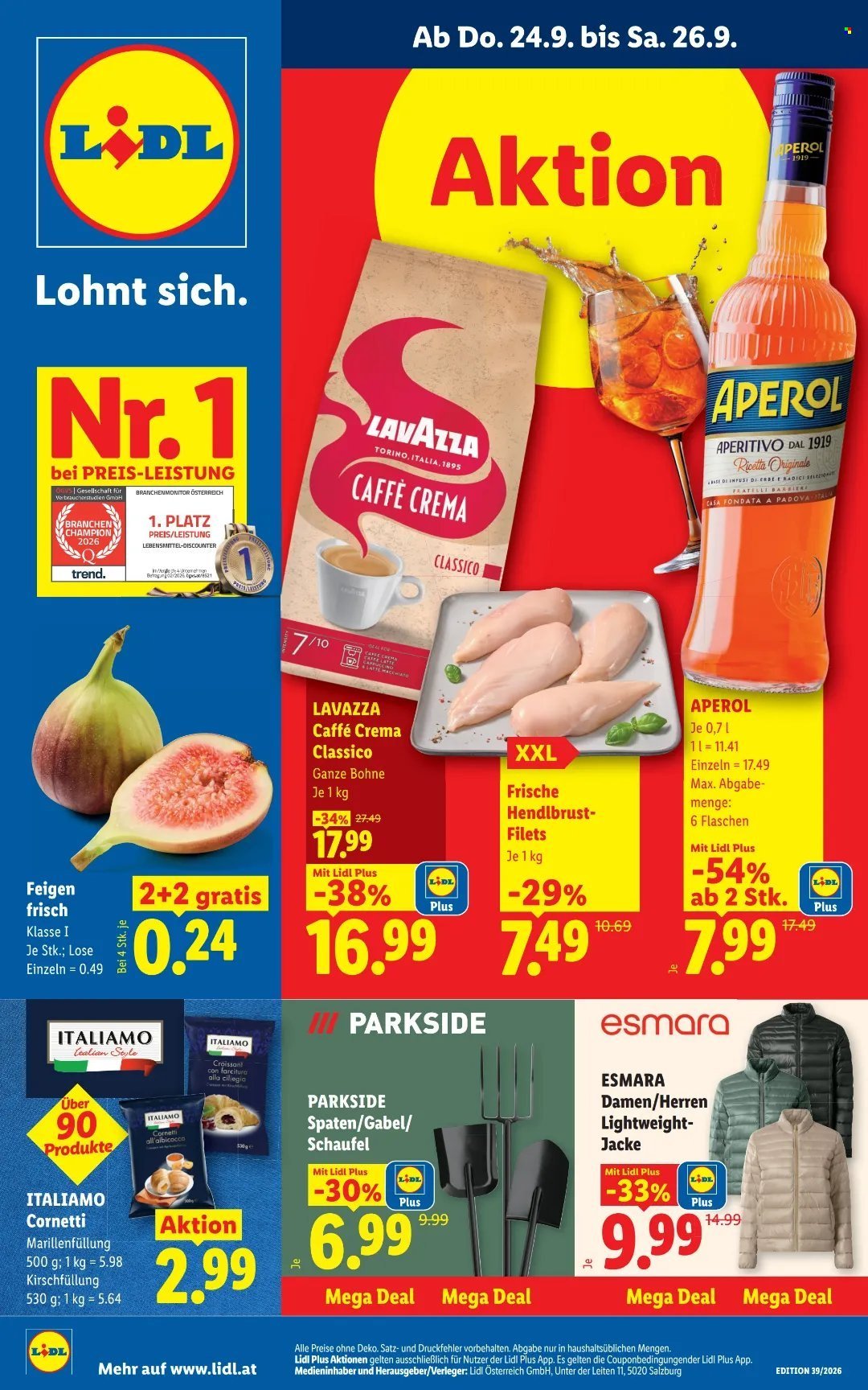 LIDL Flugblatt - Ab Donnerstag, 24.9.2026