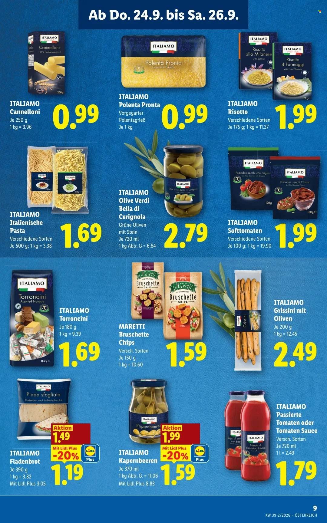 LIDL Flugblatt - Ab Donnerstag, 24.9.2026