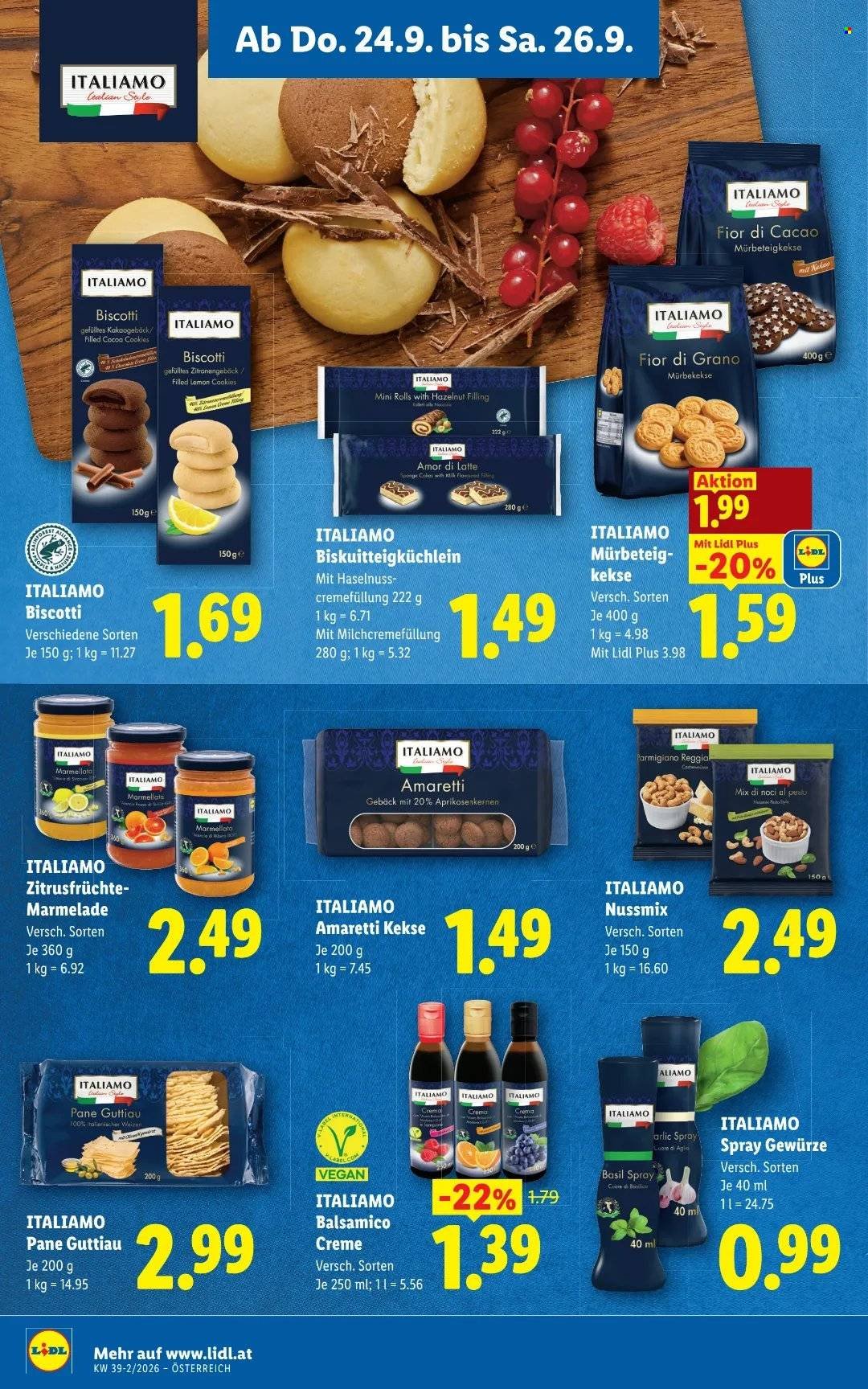 LIDL Flugblatt - Ab Donnerstag, 24.9.2026