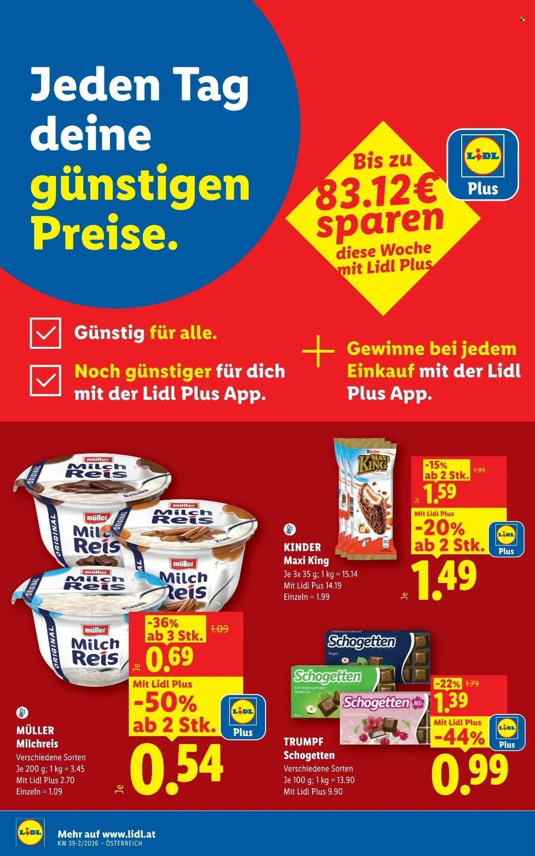 LIDL Flugblatt - Ab Donnerstag, 24.9.2026
