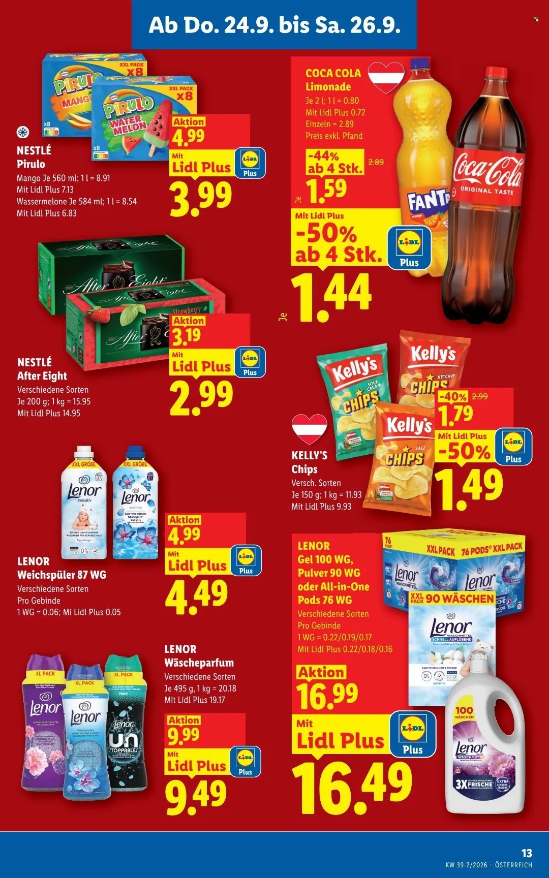 LIDL Flugblatt - Ab Donnerstag, 24.9.2026