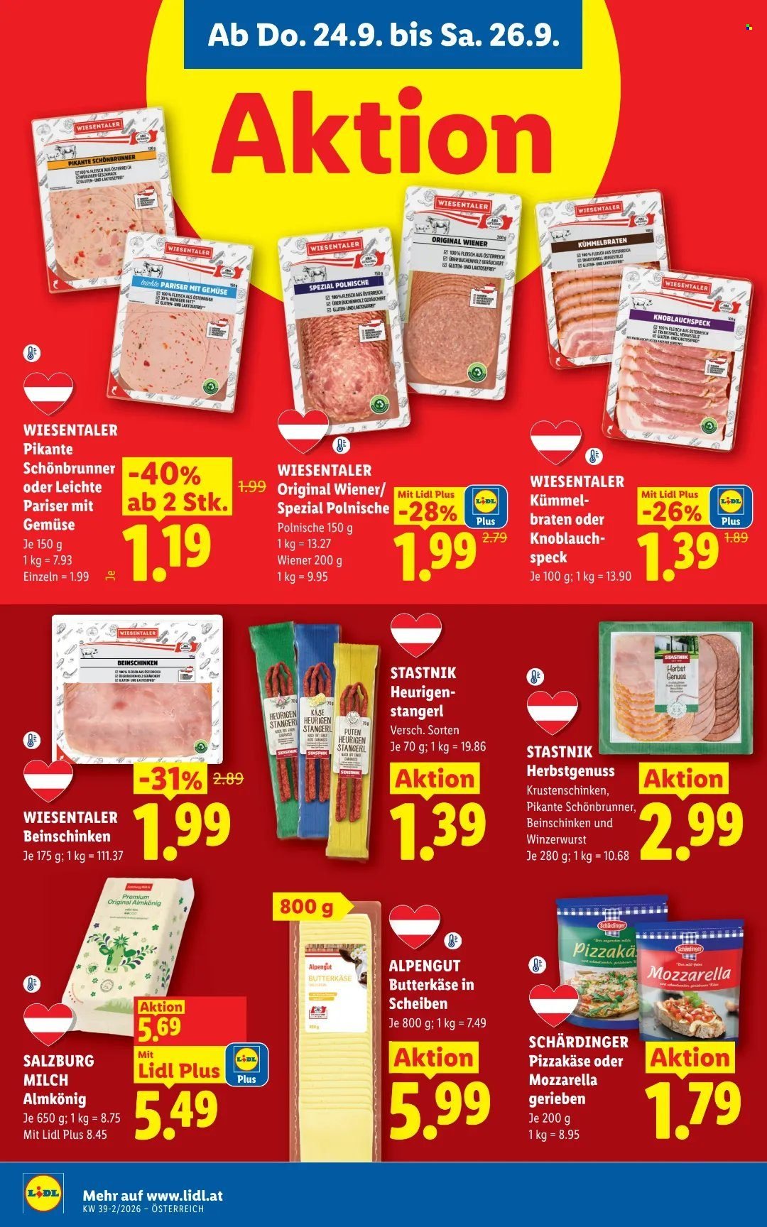 LIDL Flugblatt - Ab Donnerstag, 24.9.2026