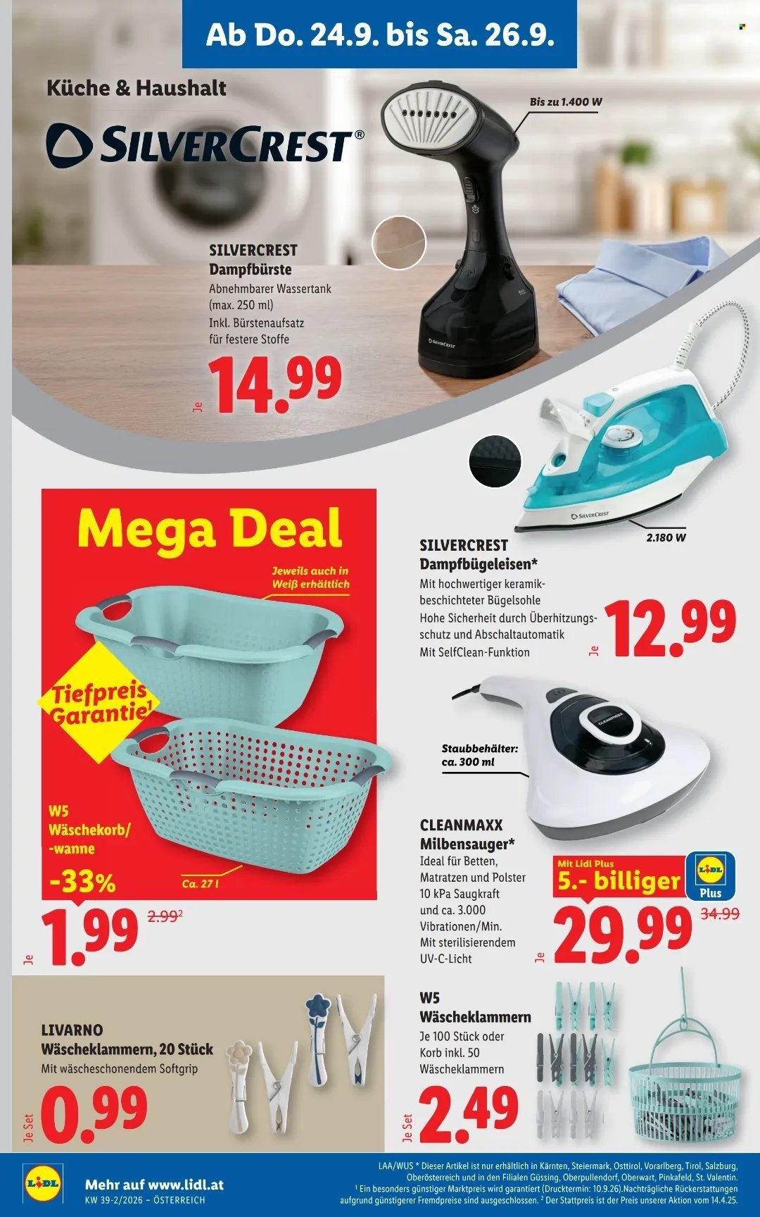 LIDL Flugblatt - Ab Donnerstag, 24.9.2026