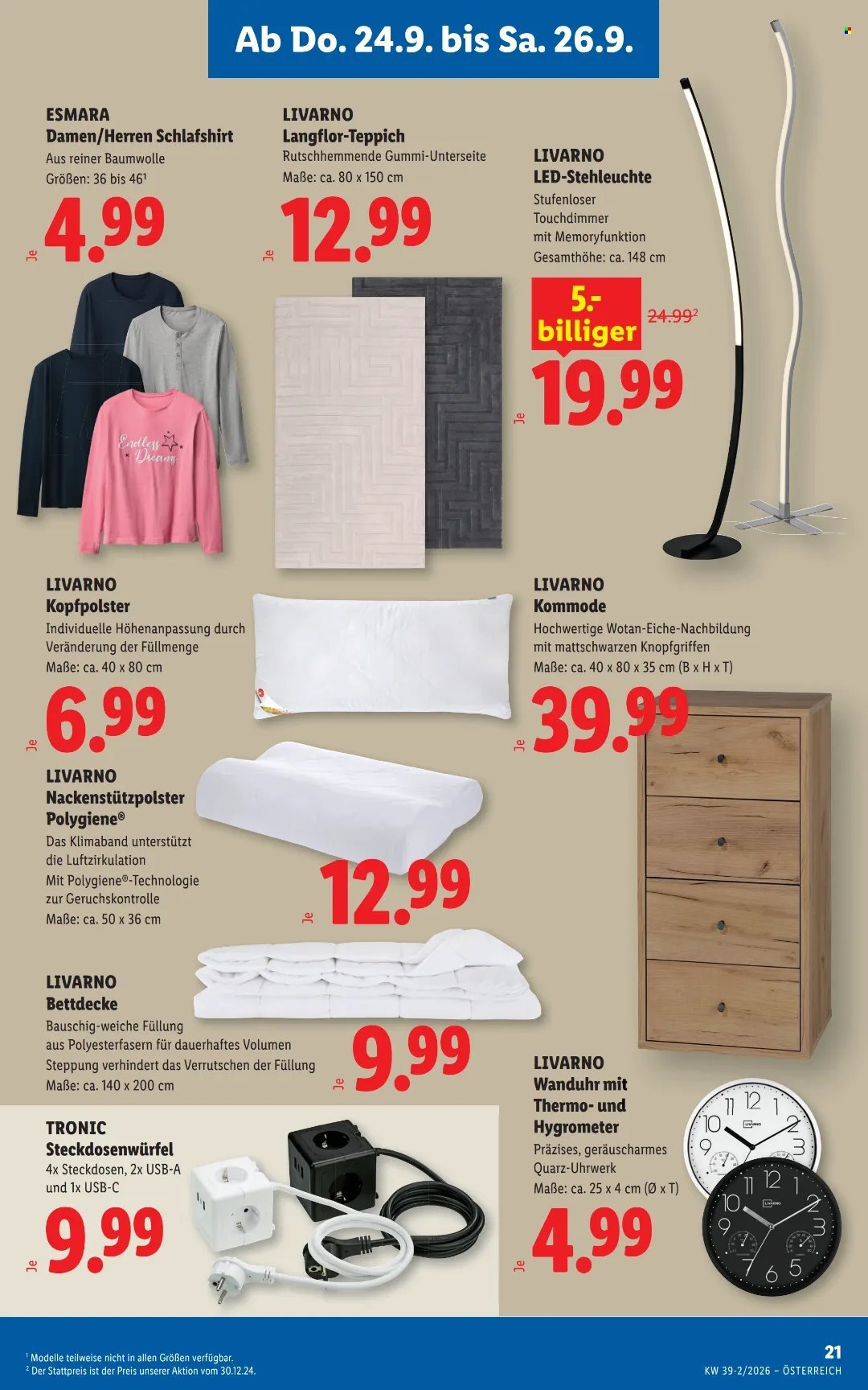 LIDL Flugblatt - Ab Donnerstag, 24.9.2026
