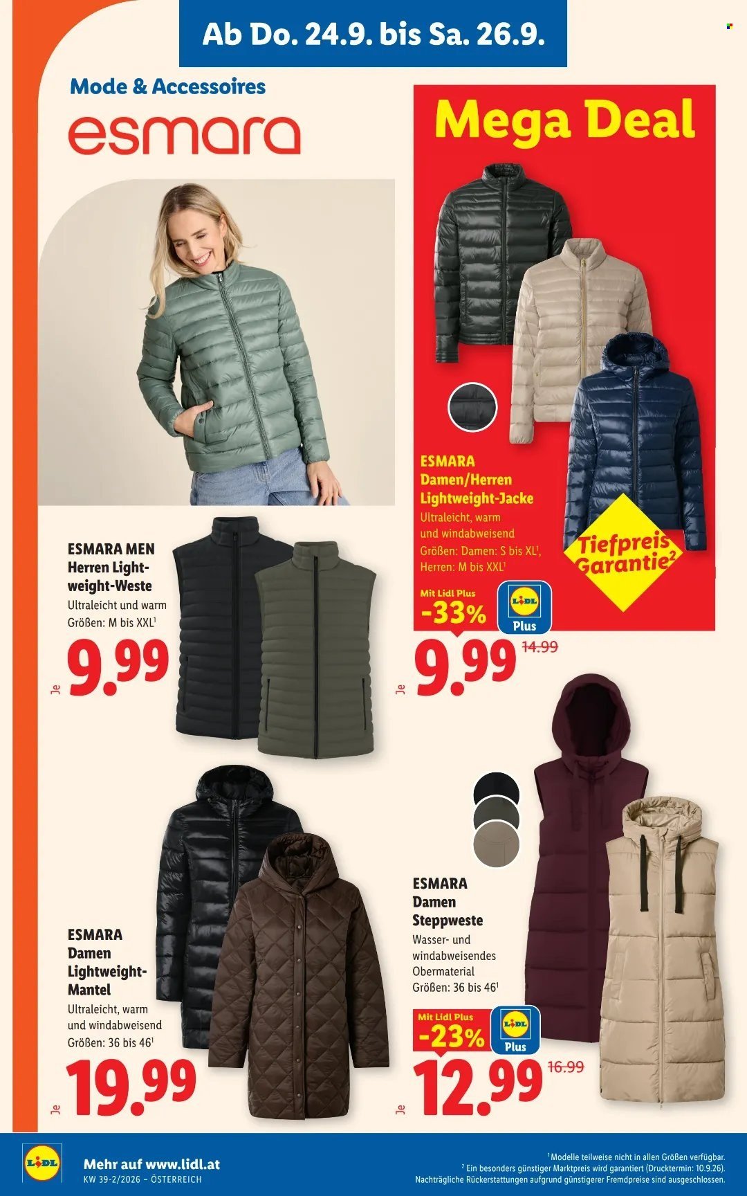 LIDL Flugblatt - Ab Donnerstag, 24.9.2026