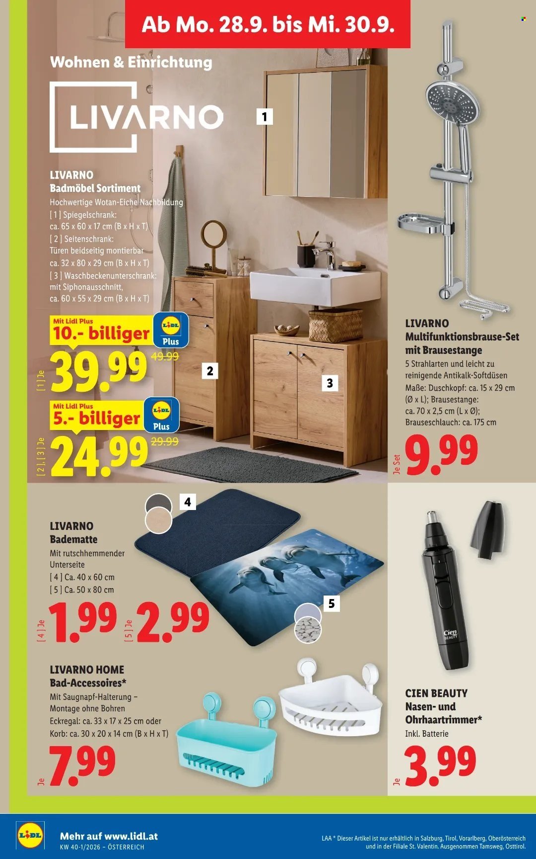 LIDL Flugblatt - Ab Donnerstag, 24.9.2026