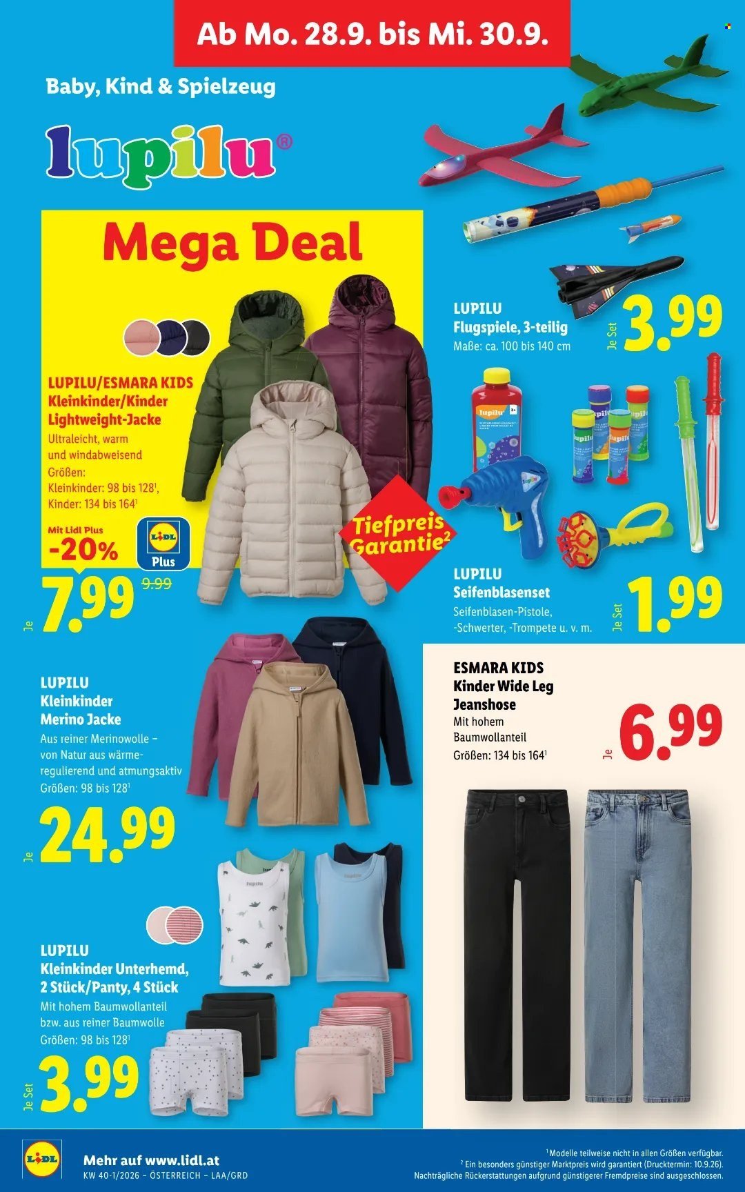 LIDL Flugblatt - Ab Donnerstag, 24.9.2026