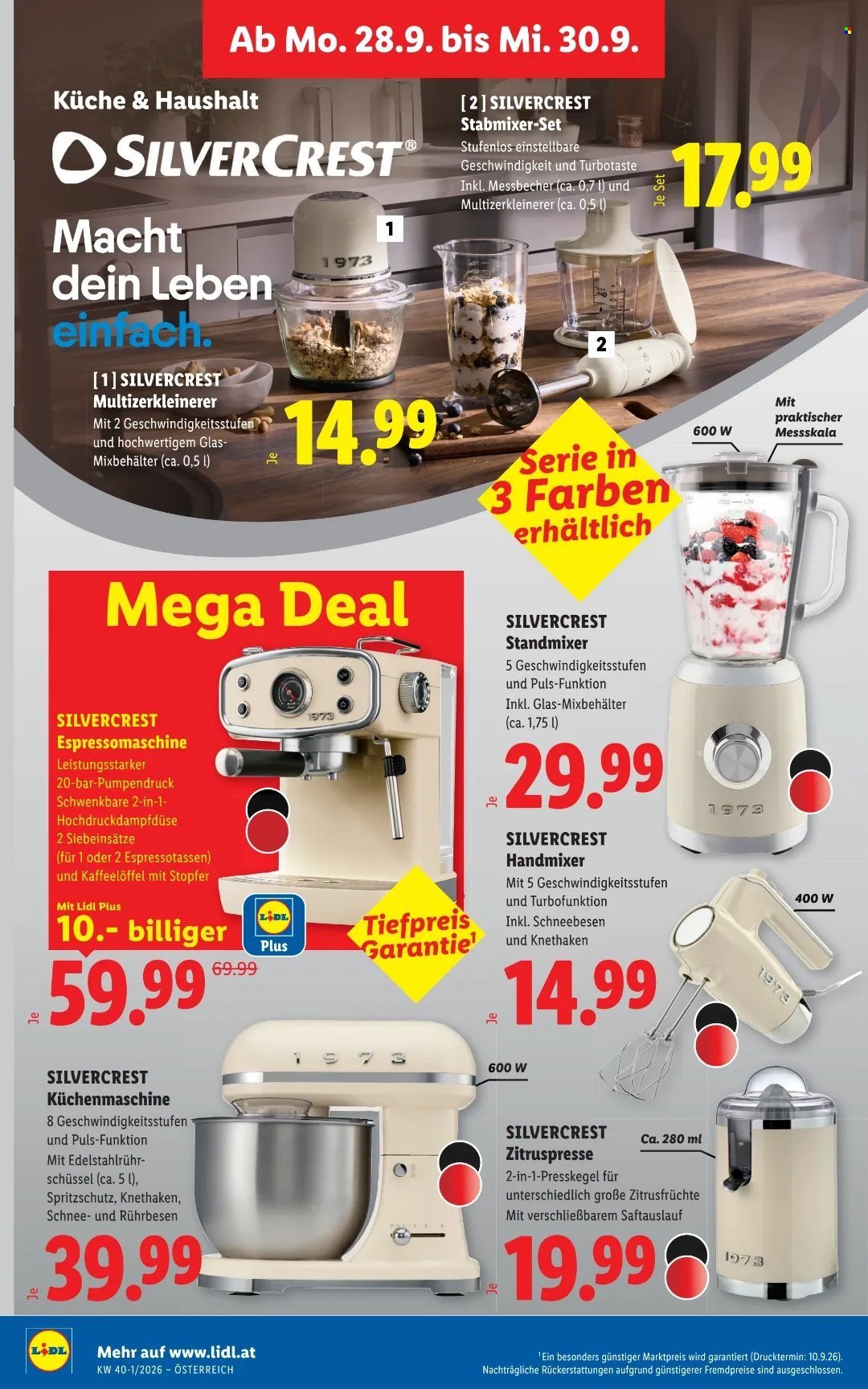 LIDL Flugblatt - Ab Donnerstag, 24.9.2026