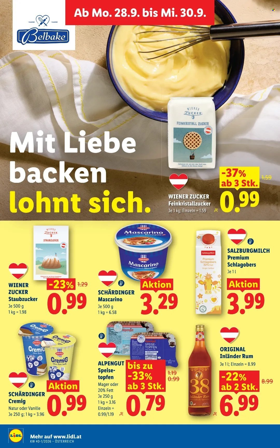 LIDL Flugblatt - Ab Donnerstag, 24.9.2026