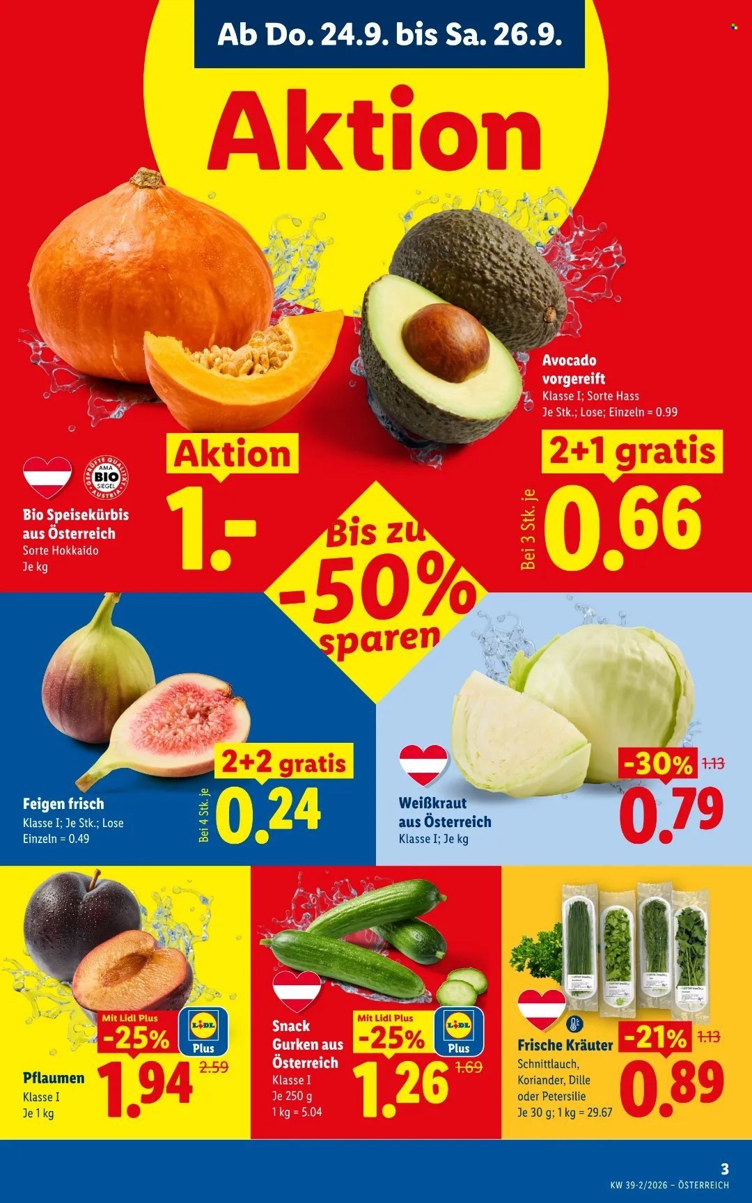 LIDL Flugblatt - Ab Donnerstag, 24.9.2026