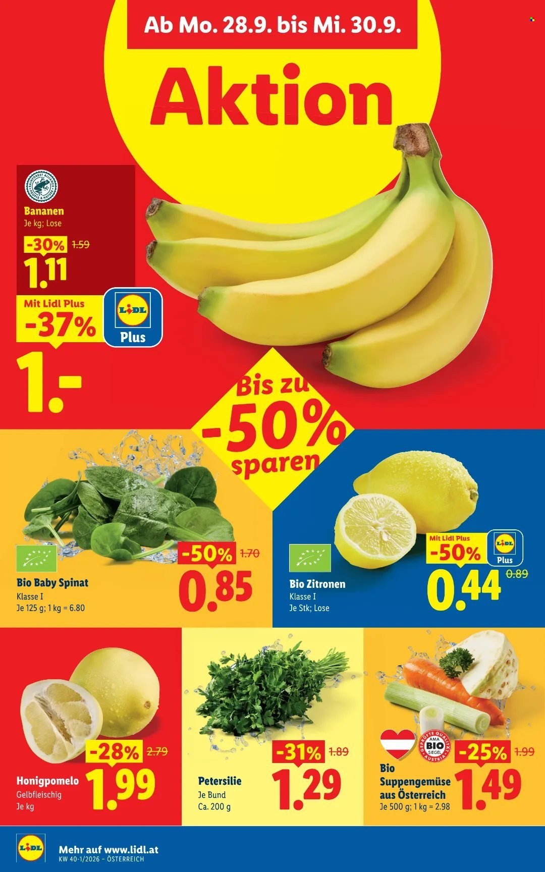 LIDL Flugblatt - Ab Donnerstag, 24.9.2026