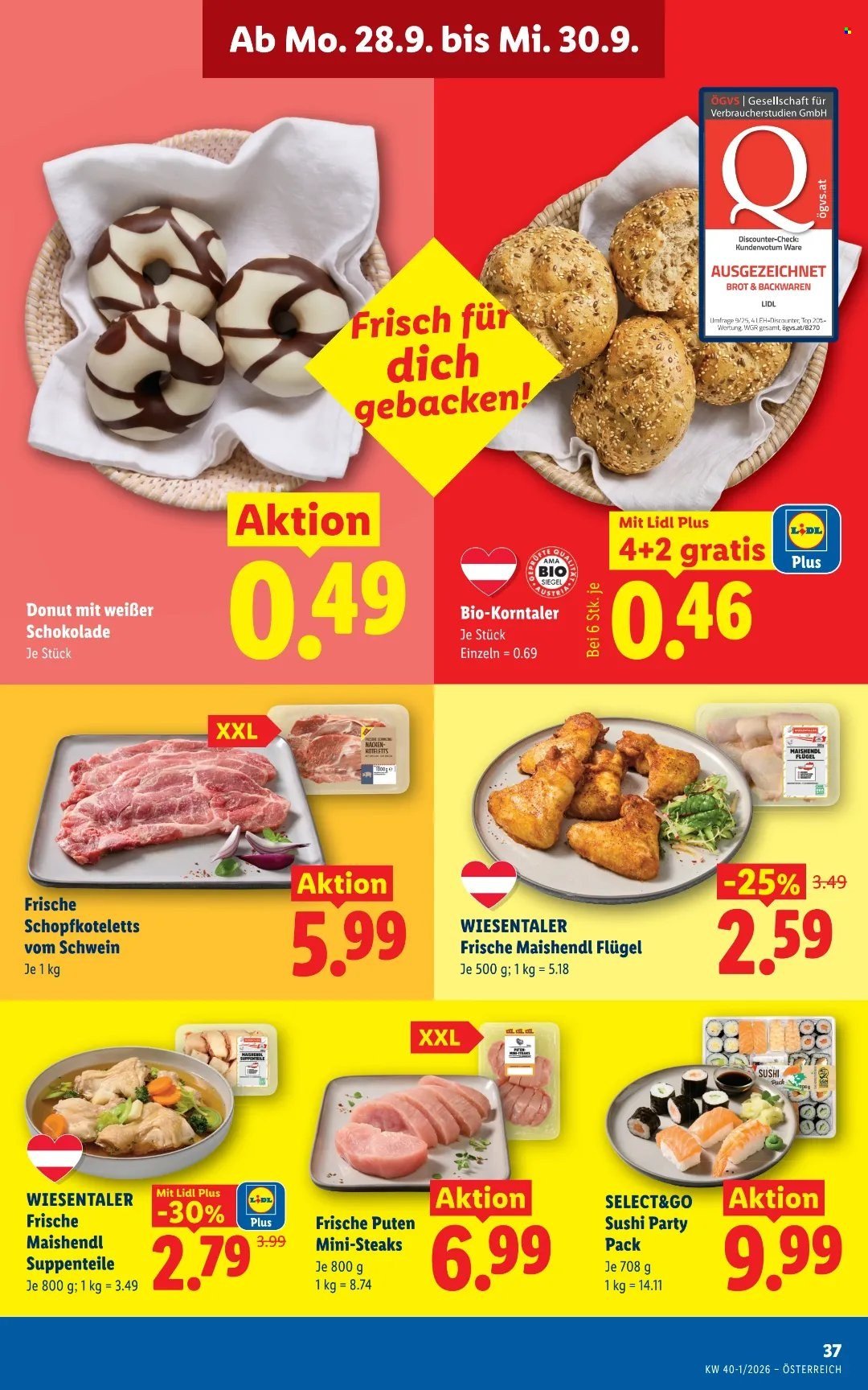 LIDL Flugblatt - Ab Donnerstag, 24.9.2026