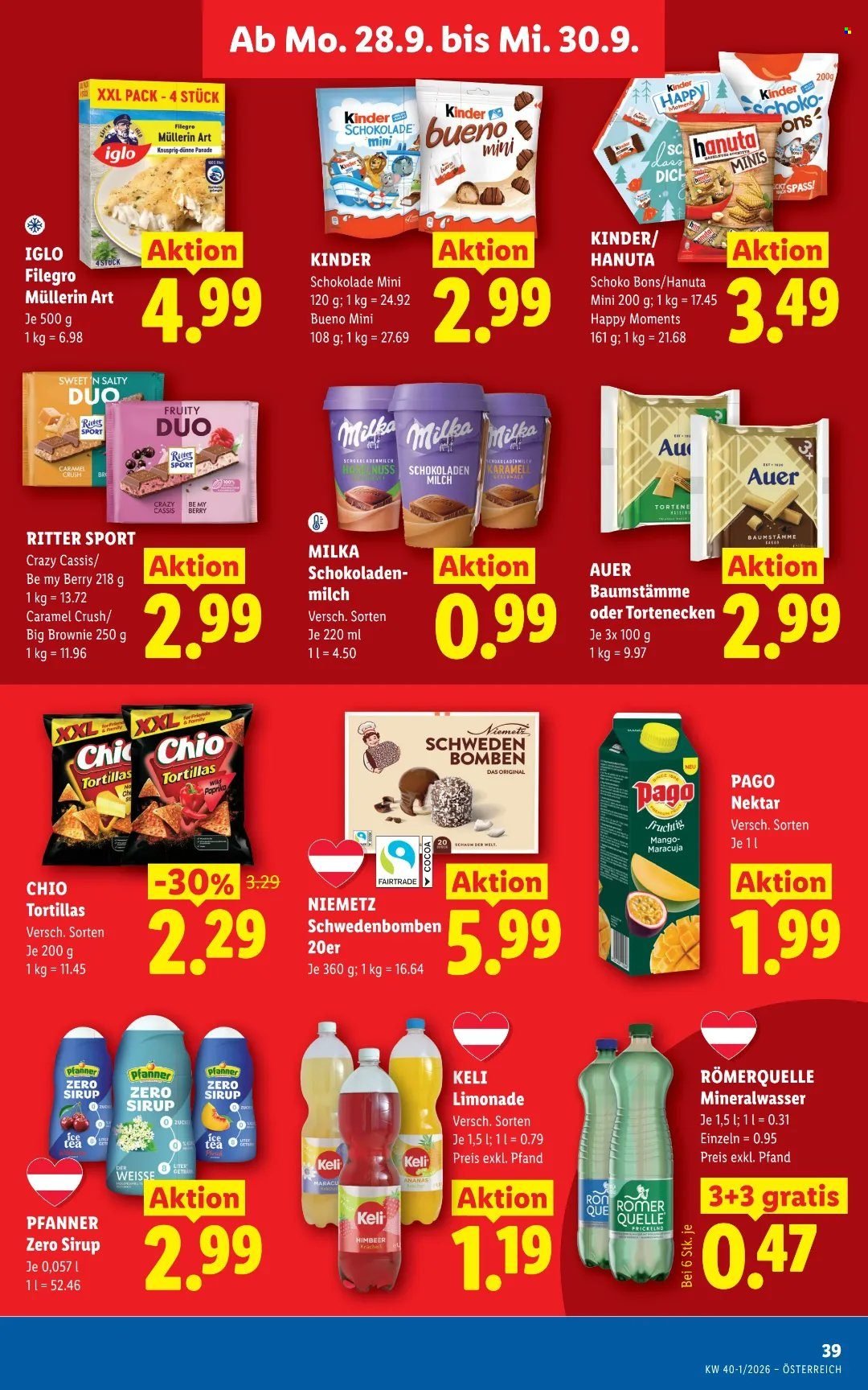 LIDL Flugblatt - Ab Donnerstag, 24.9.2026
