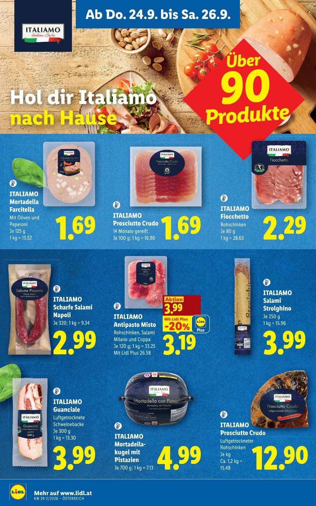LIDL Flugblatt - Ab Donnerstag, 24.9.2026