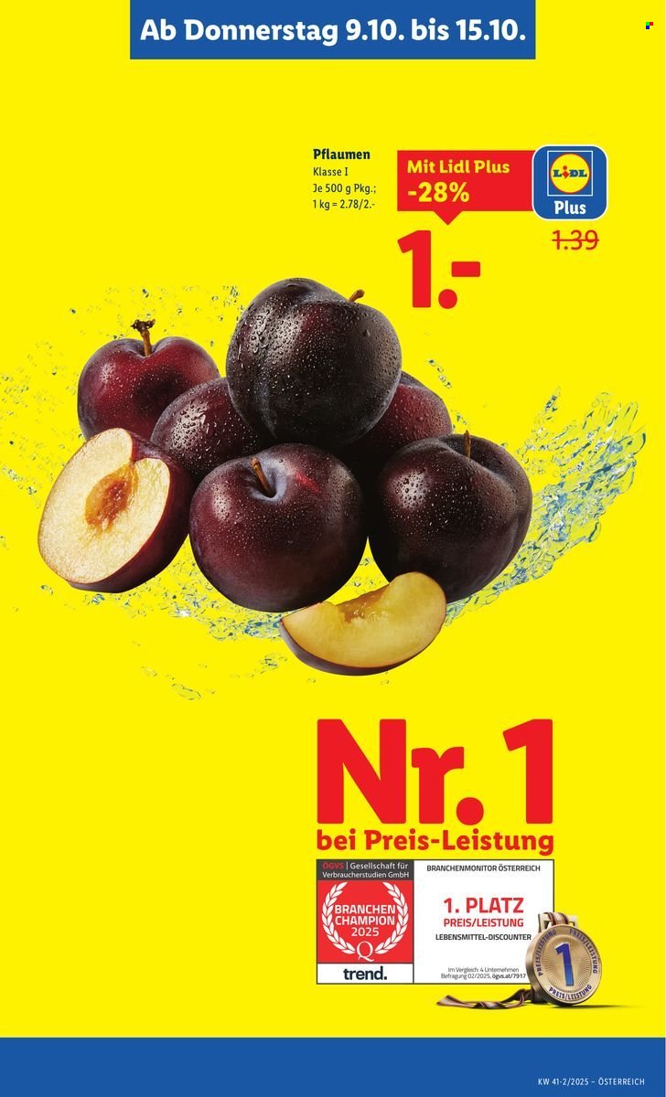 LIDL Flugblatt - Ab Donnerstag, 9.10.2025 (2025-10-09 - 2025-10-15)