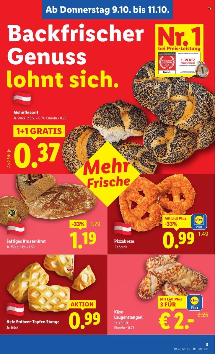 LIDL Flugblatt - Ab Donnerstag, 9.10.2025 (2025-10-09 - 2025-10-15)