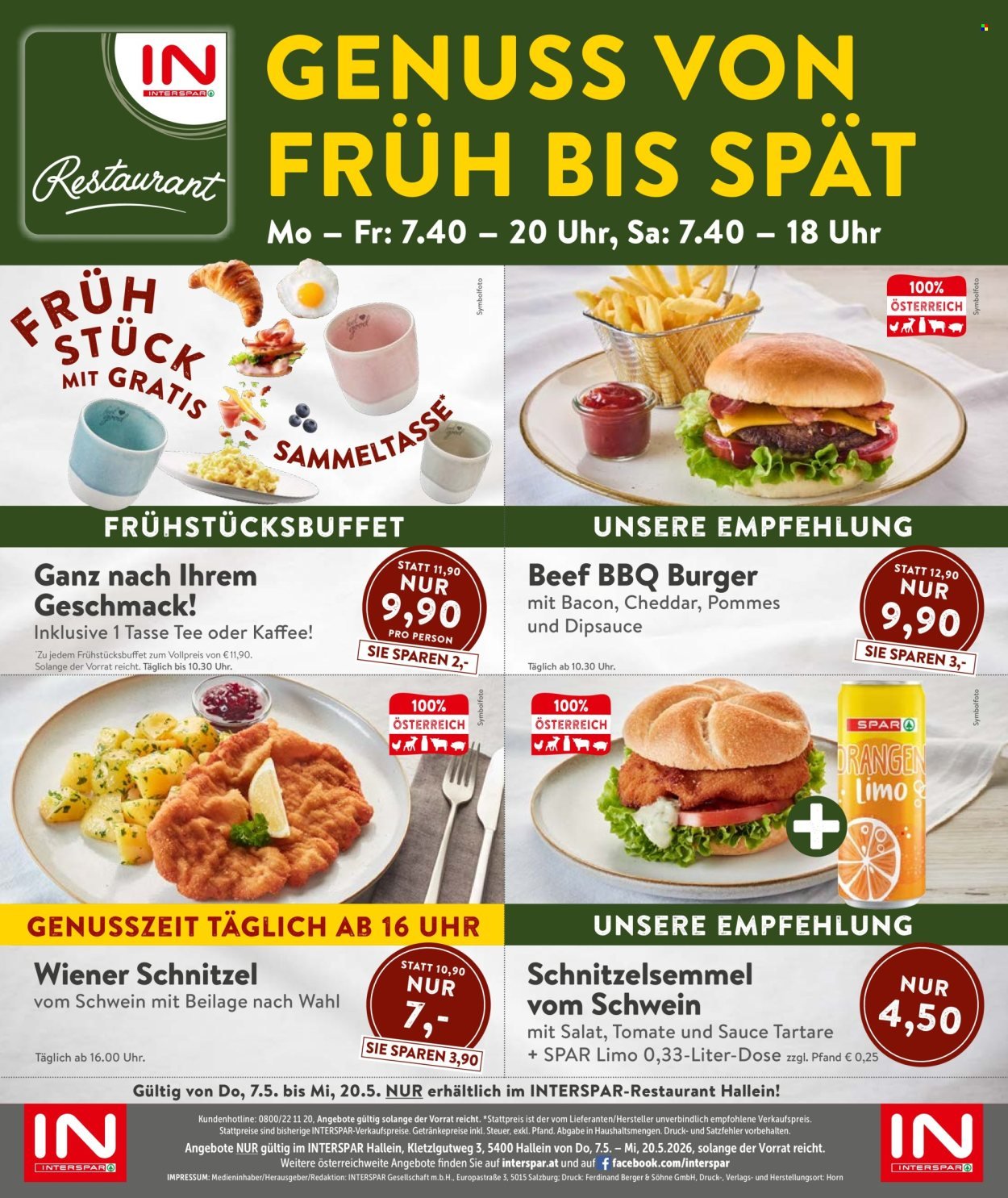 INTERSPAR Flugblatt - Ab Donnerstag, 7.5.2026