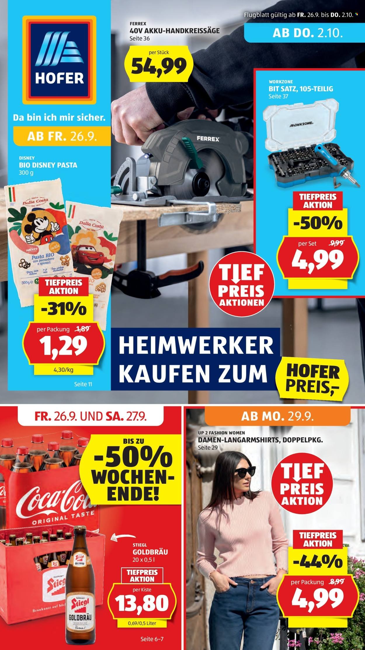 HOFER Flugblatt - Ab Freitag, 26.9.2025 (2025-09-26 - 2025-10-02) | 1