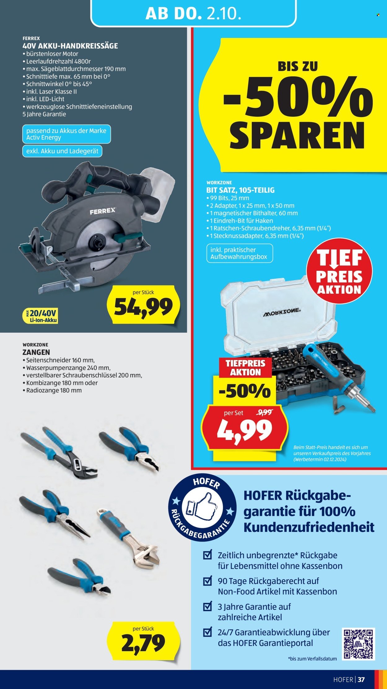 HOFER Flugblatt - Ab Freitag, 26.9.2025 (2025-09-26 - 2025-10-02)