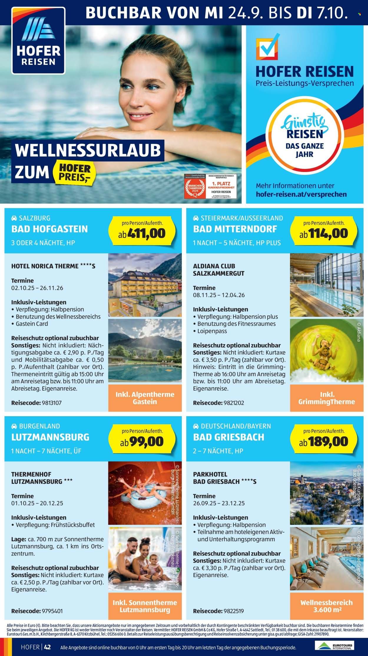 HOFER Flugblatt - Ab Freitag, 26.9.2025 (2025-09-26 - 2025-10-02)