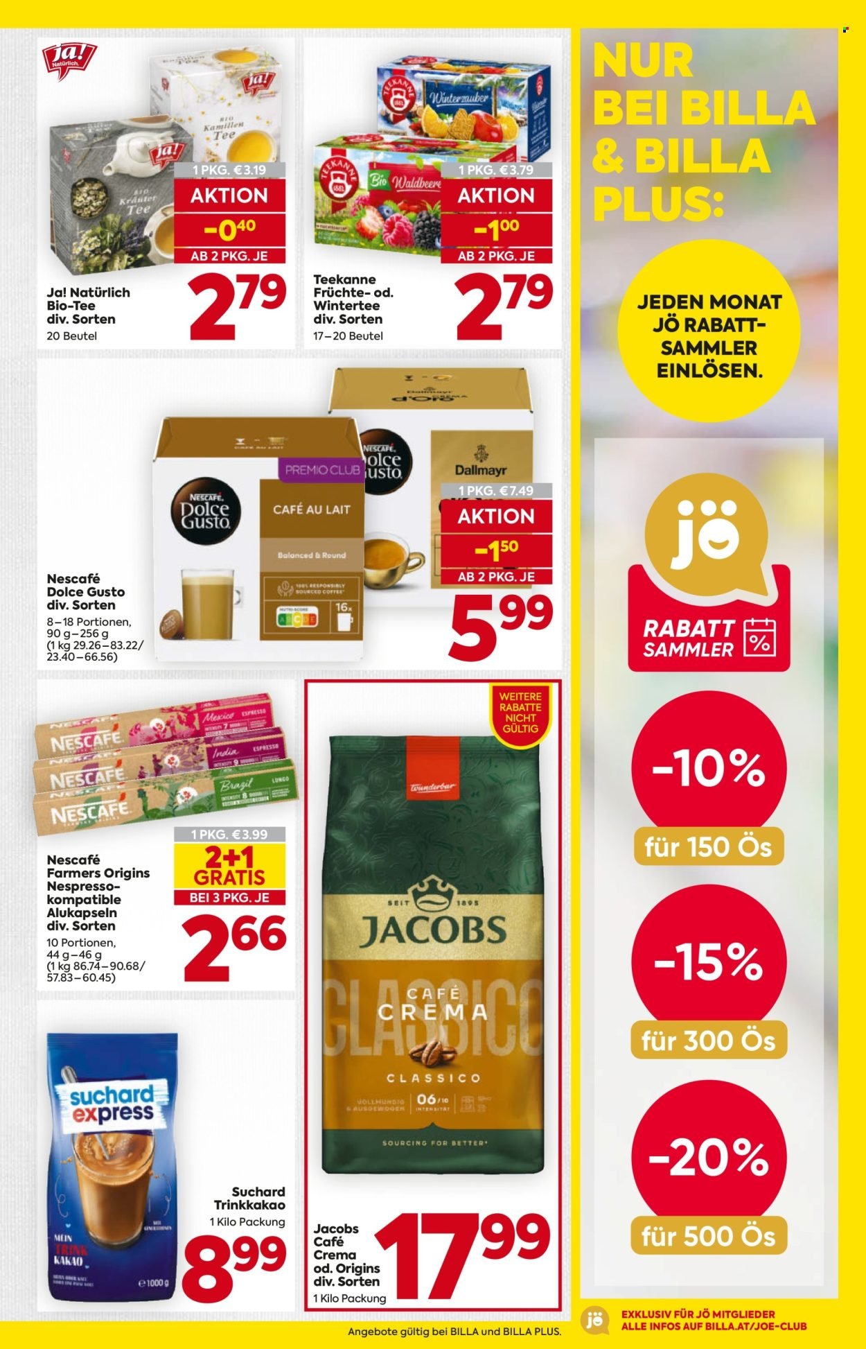 BILLA Flugblatt - Ab Donnerstag, 29.1.2026