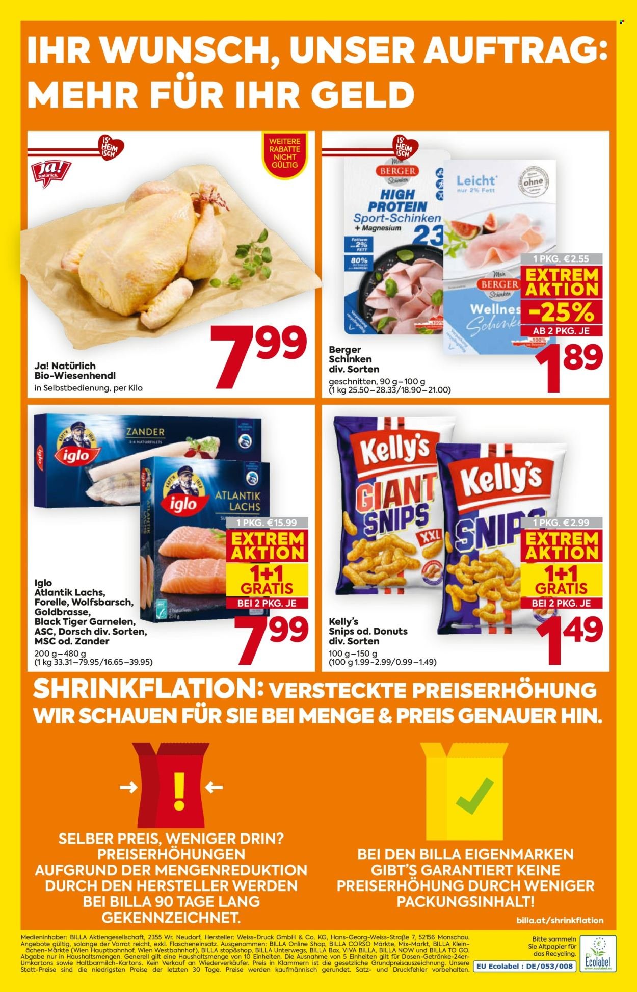 BILLA Flugblatt - Ab Donnerstag, 29.1.2026