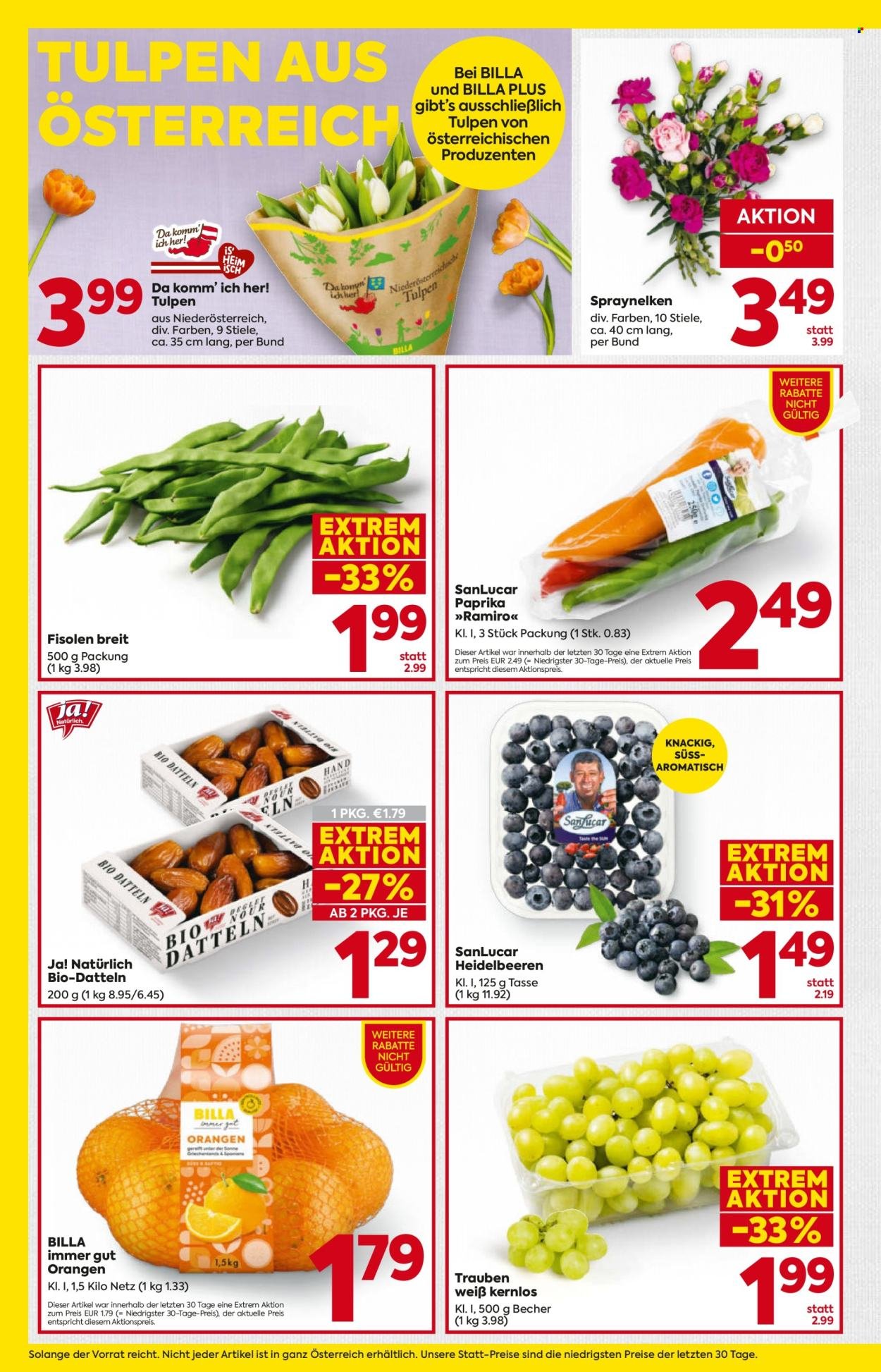 BILLA Flugblatt - Ab Donnerstag, 29.1.2026