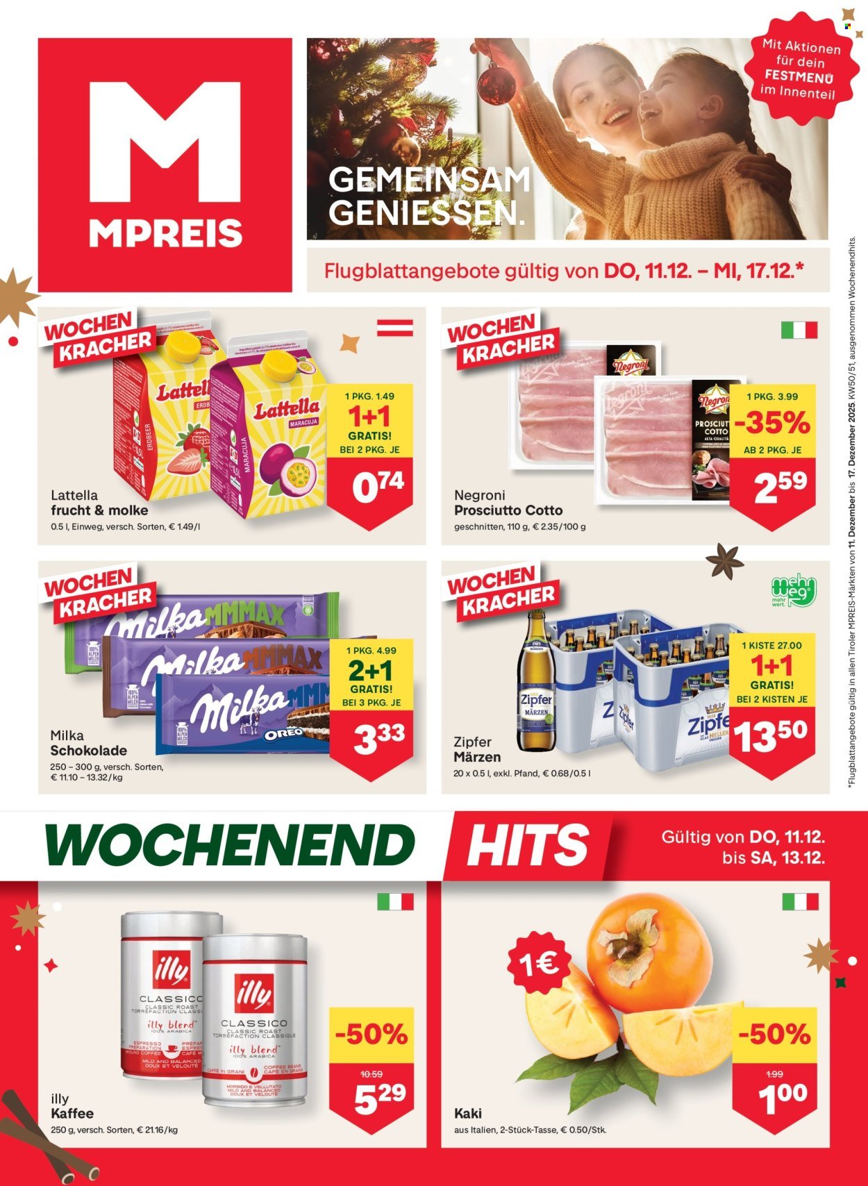 MPREIS Flugblatt - Ab Donnerstag, 11.12.2025