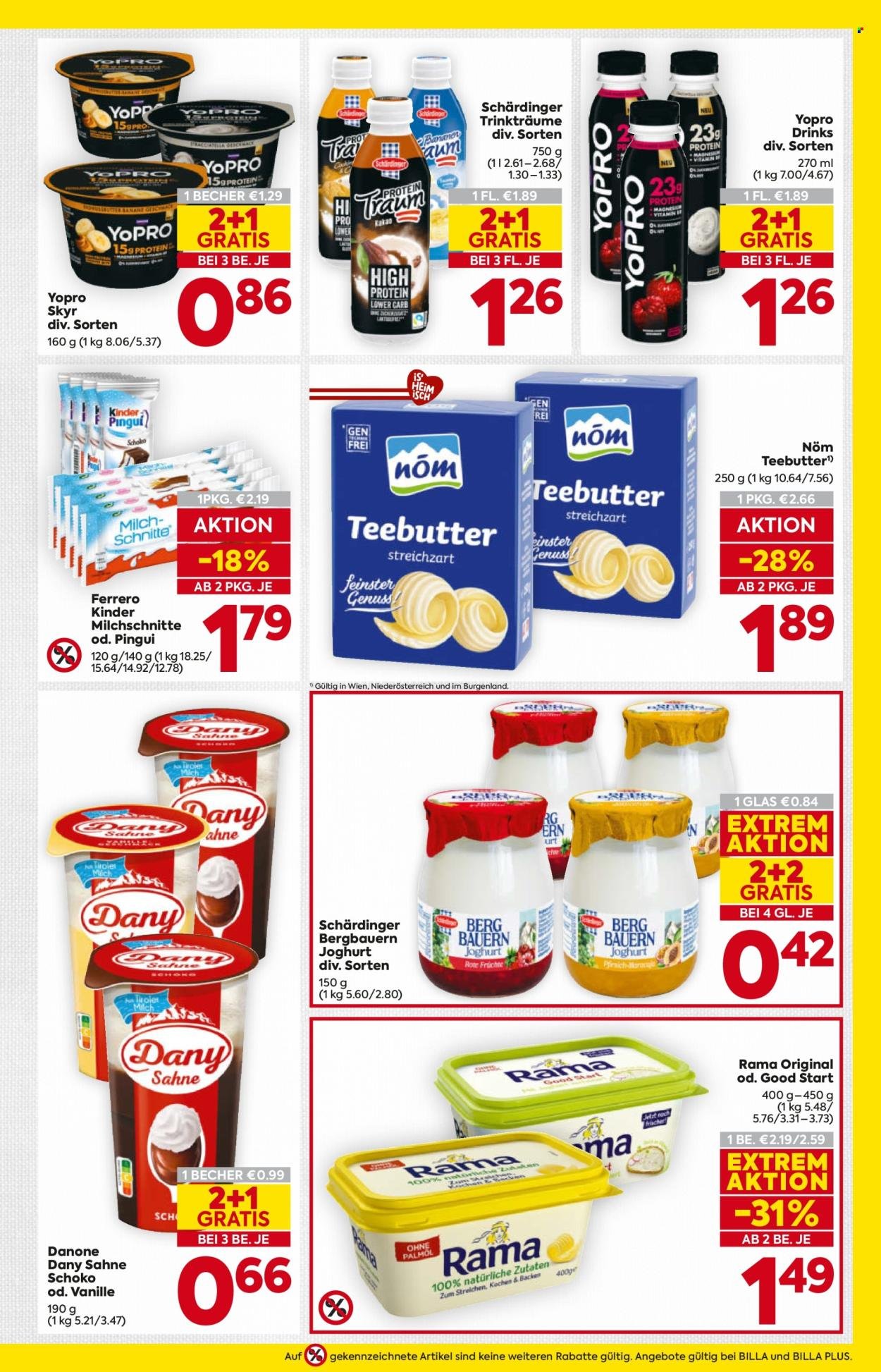 BILLA Flugblatt - Ab Donnerstag, 22.10.2026