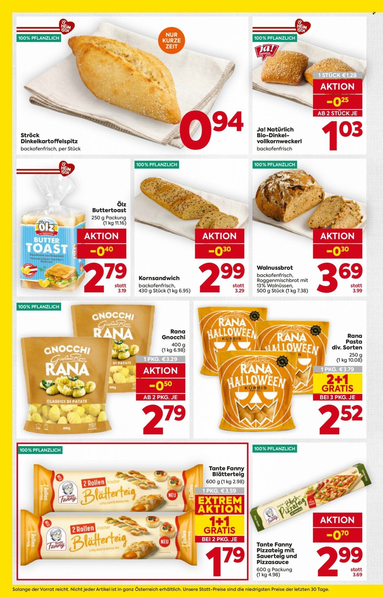 BILLA Flugblatt - Ab Donnerstag, 22.10.2026