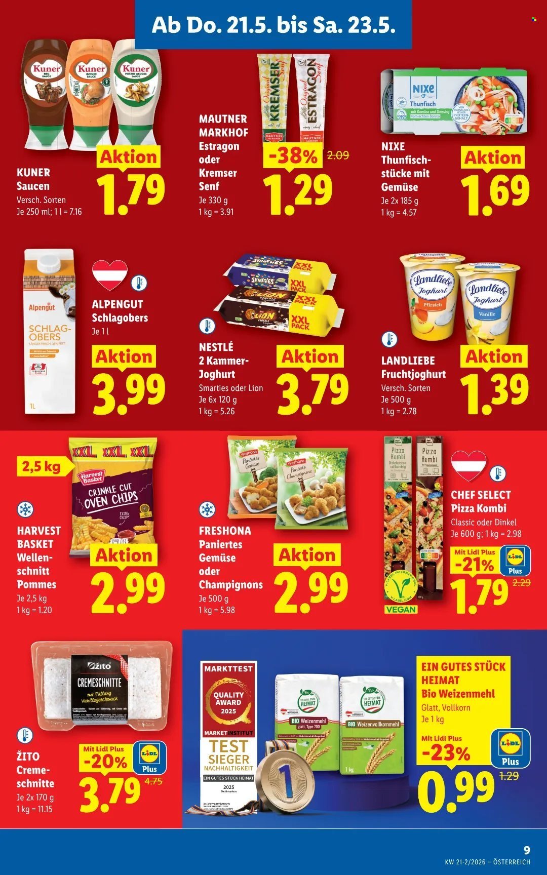 LIDL Flugblatt - Ab Donnerstag, 21.5.2026