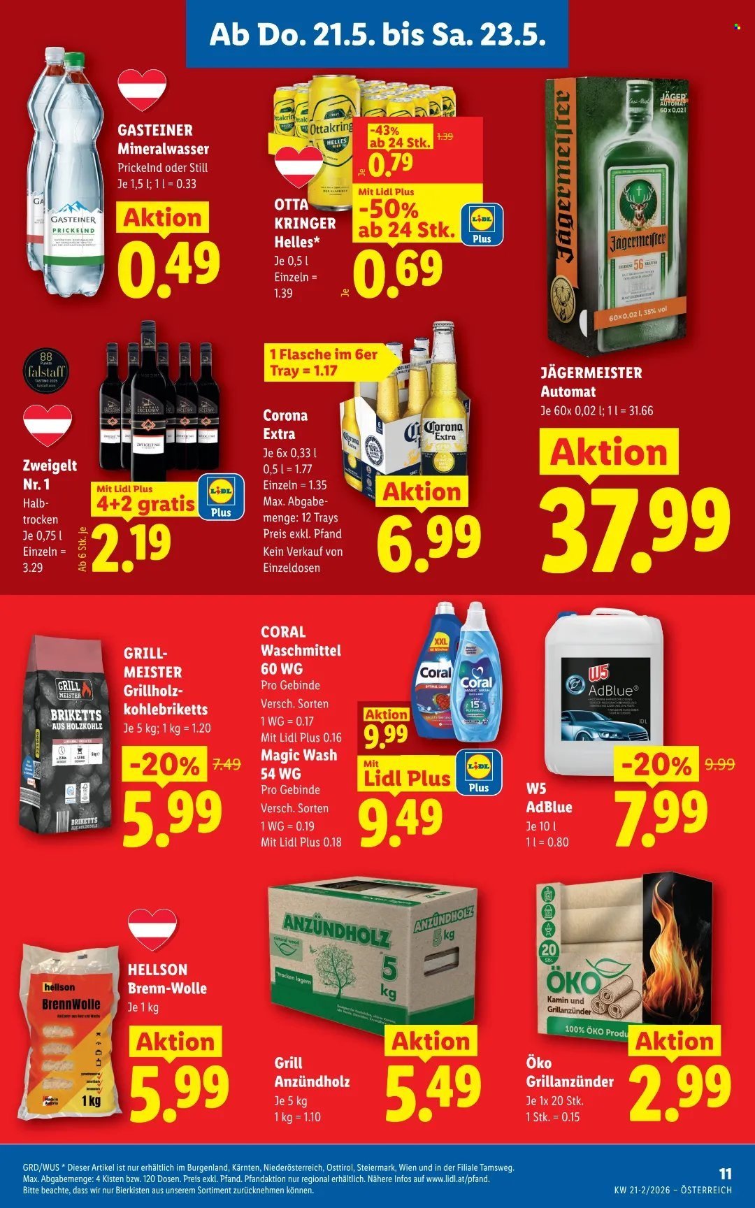 LIDL Flugblatt - Ab Donnerstag, 21.5.2026