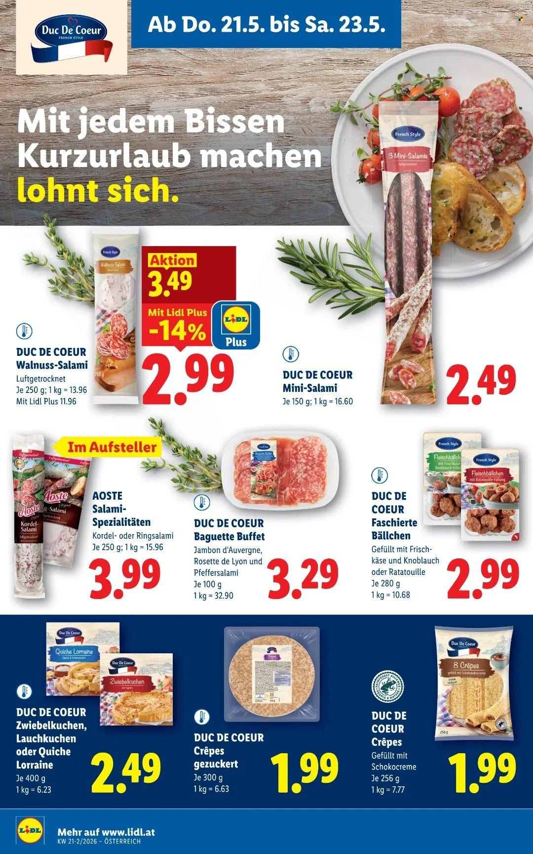 LIDL Flugblatt - Ab Donnerstag, 21.5.2026