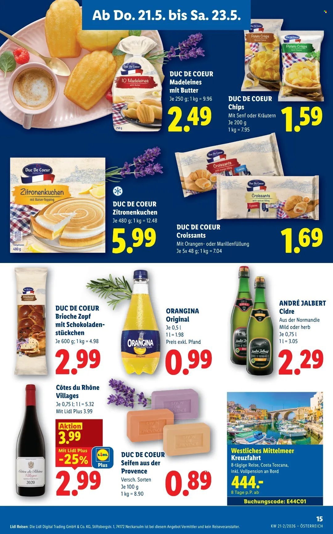 LIDL Flugblatt - Ab Donnerstag, 21.5.2026