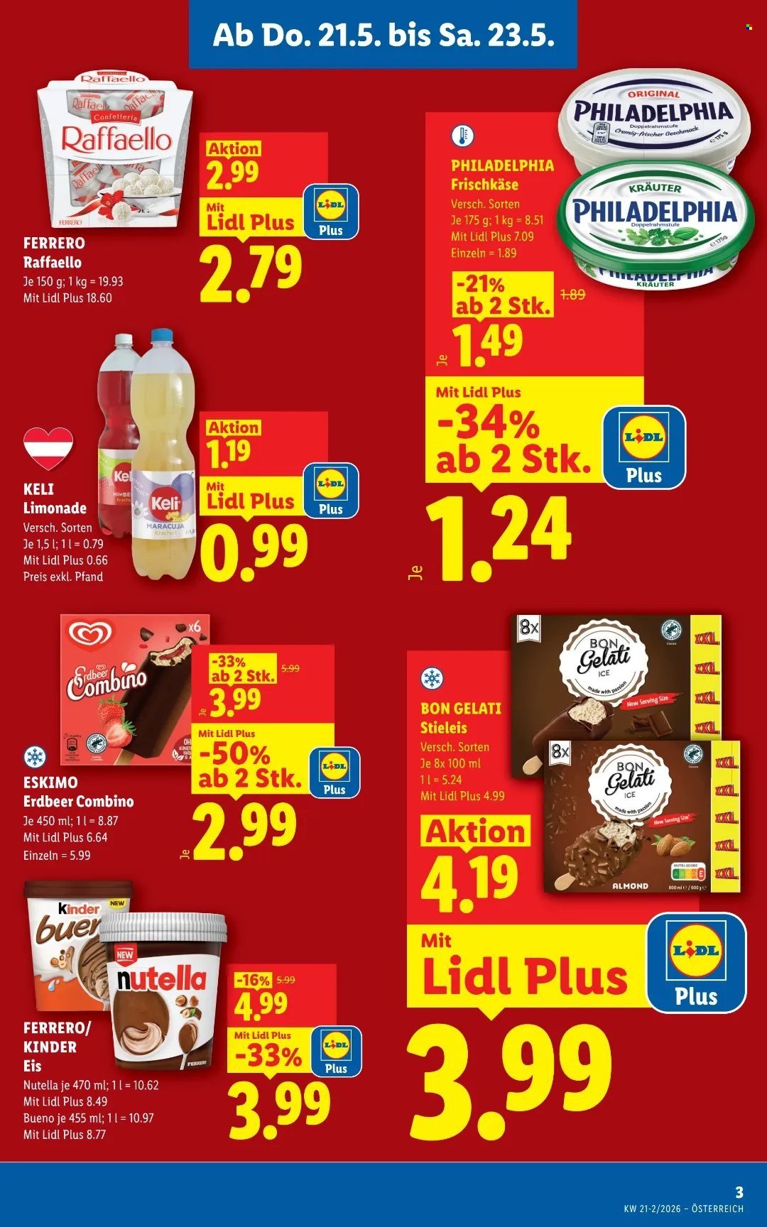 LIDL Flugblatt - Ab Donnerstag, 21.5.2026